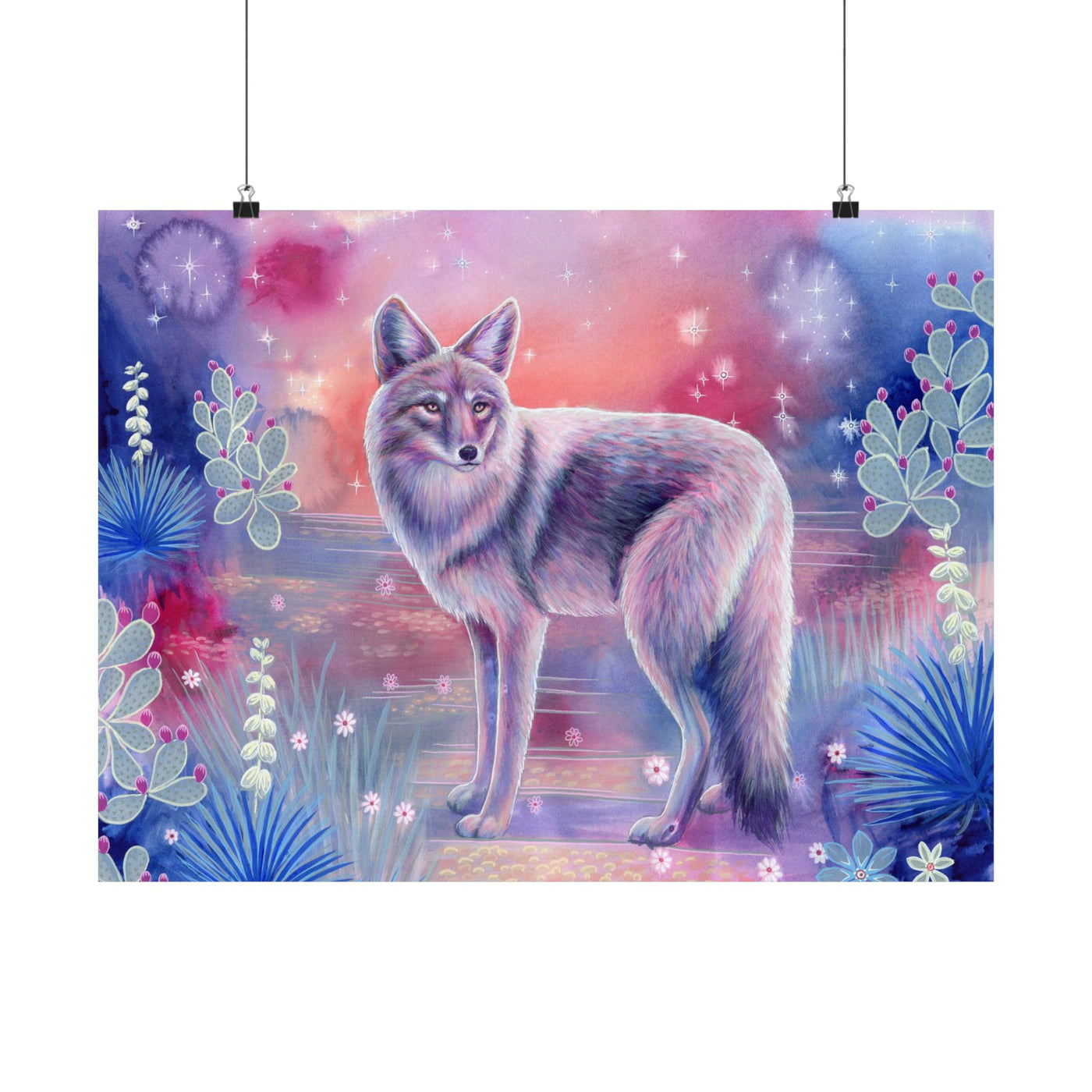 The Coyote Poster Print
