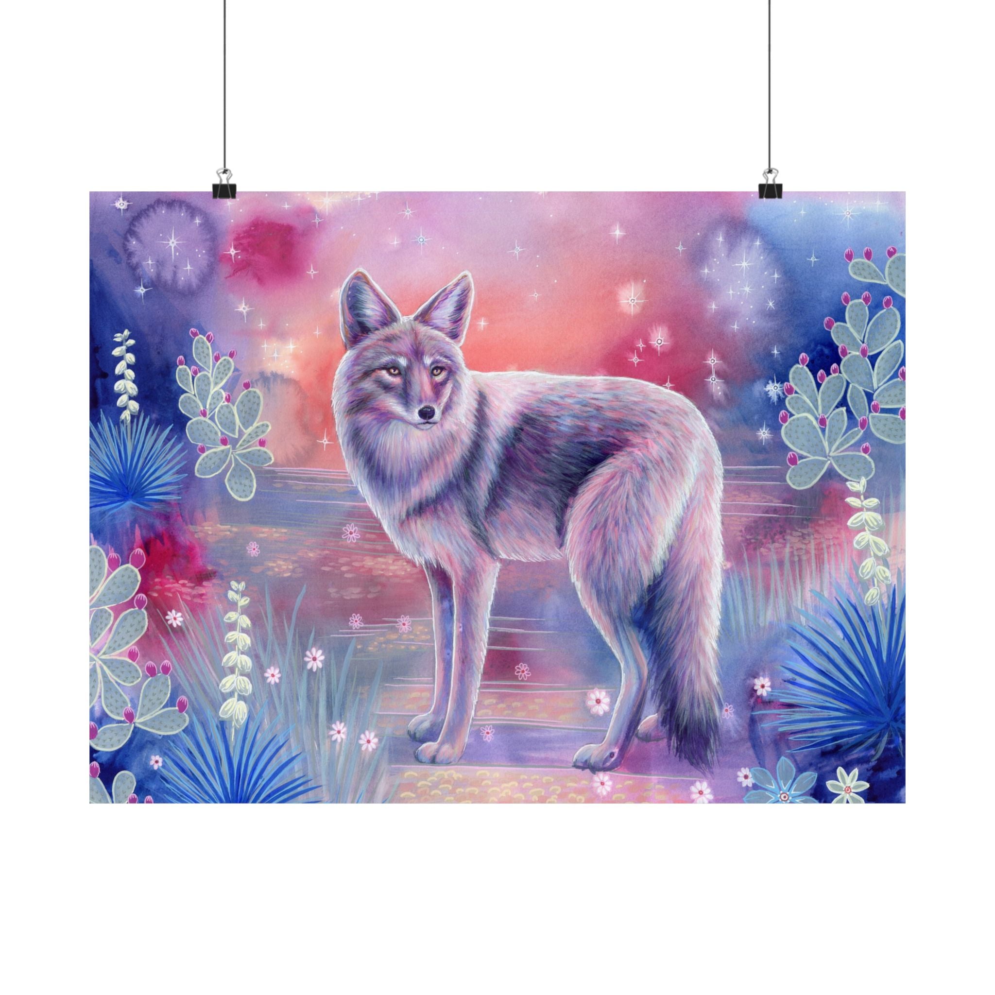 The Coyote Poster Print