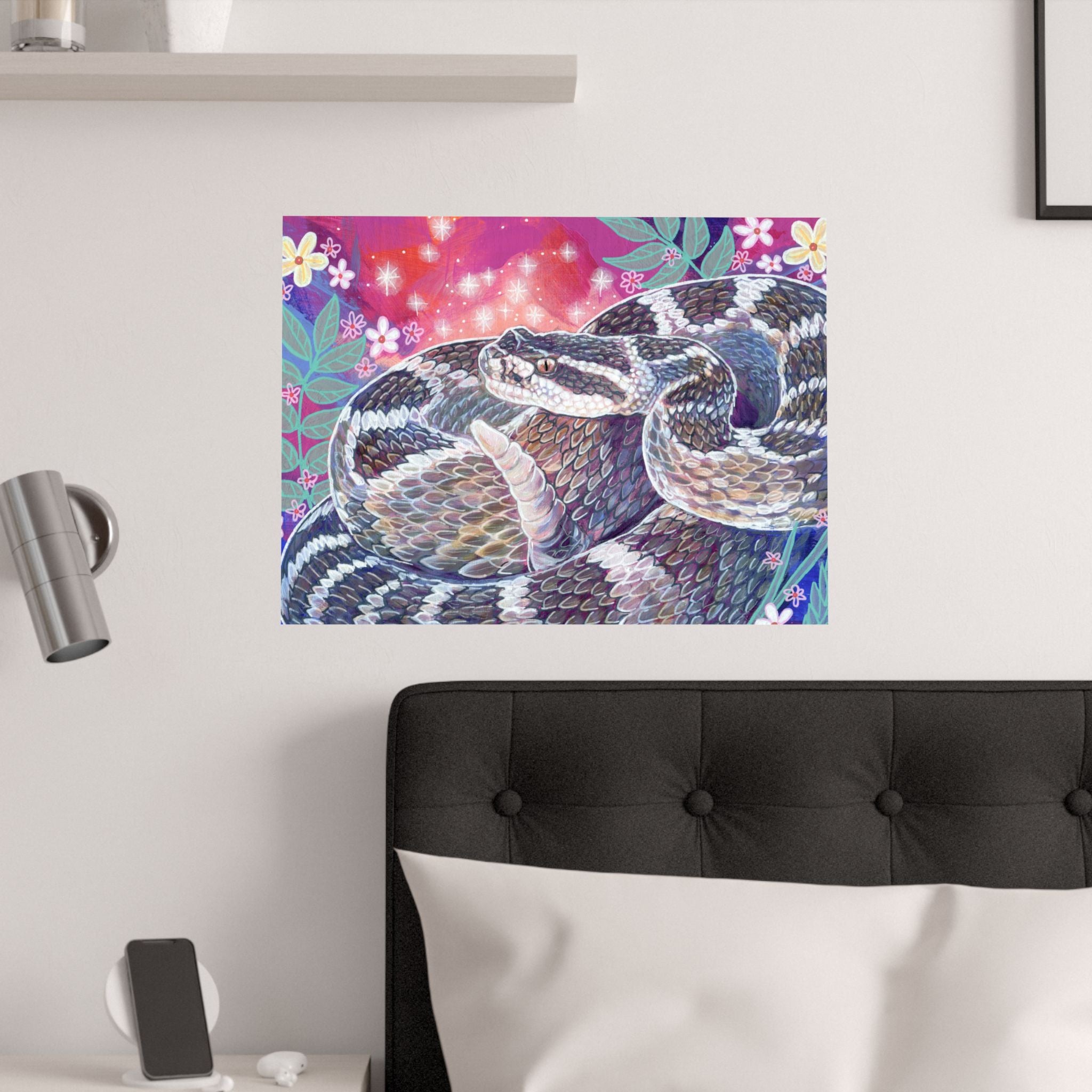 The Rattlesnake Poster Print