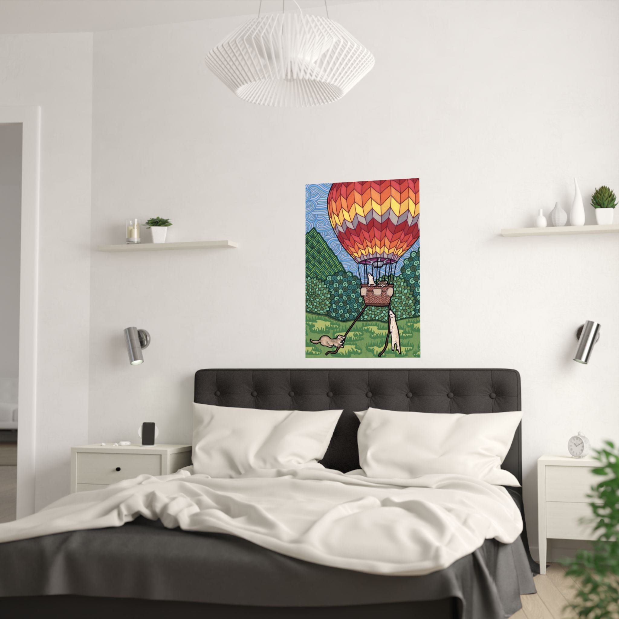 Ferret Flight Poster Print