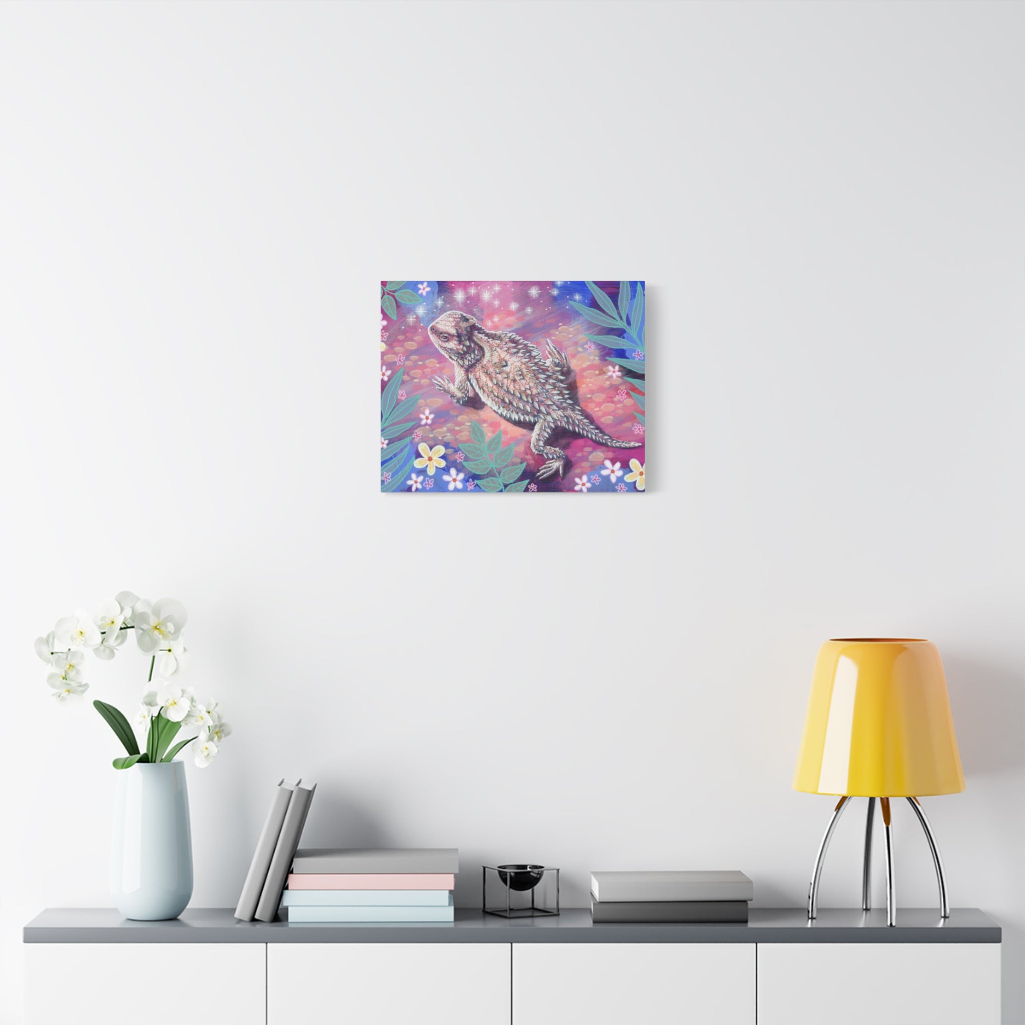 Horny Toad Canvas Print