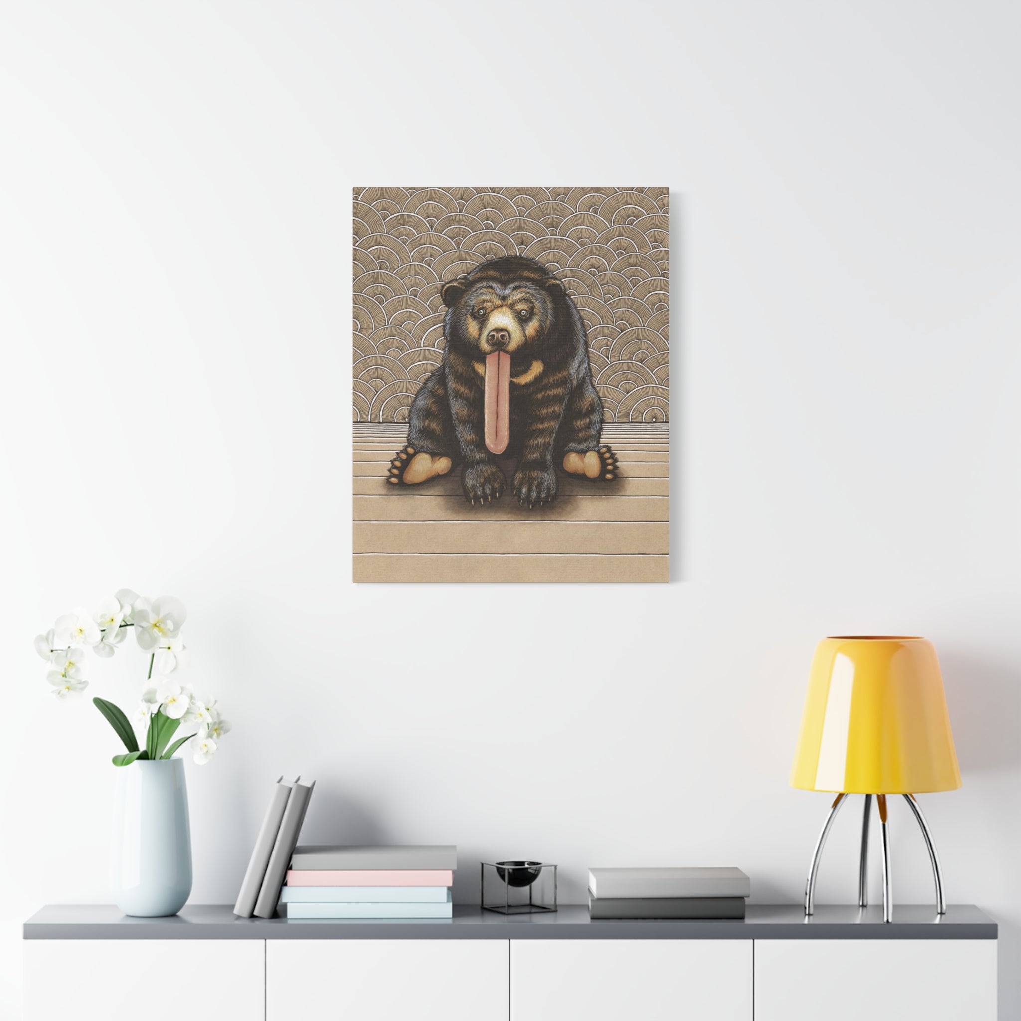 Sun Bear Canvas Print