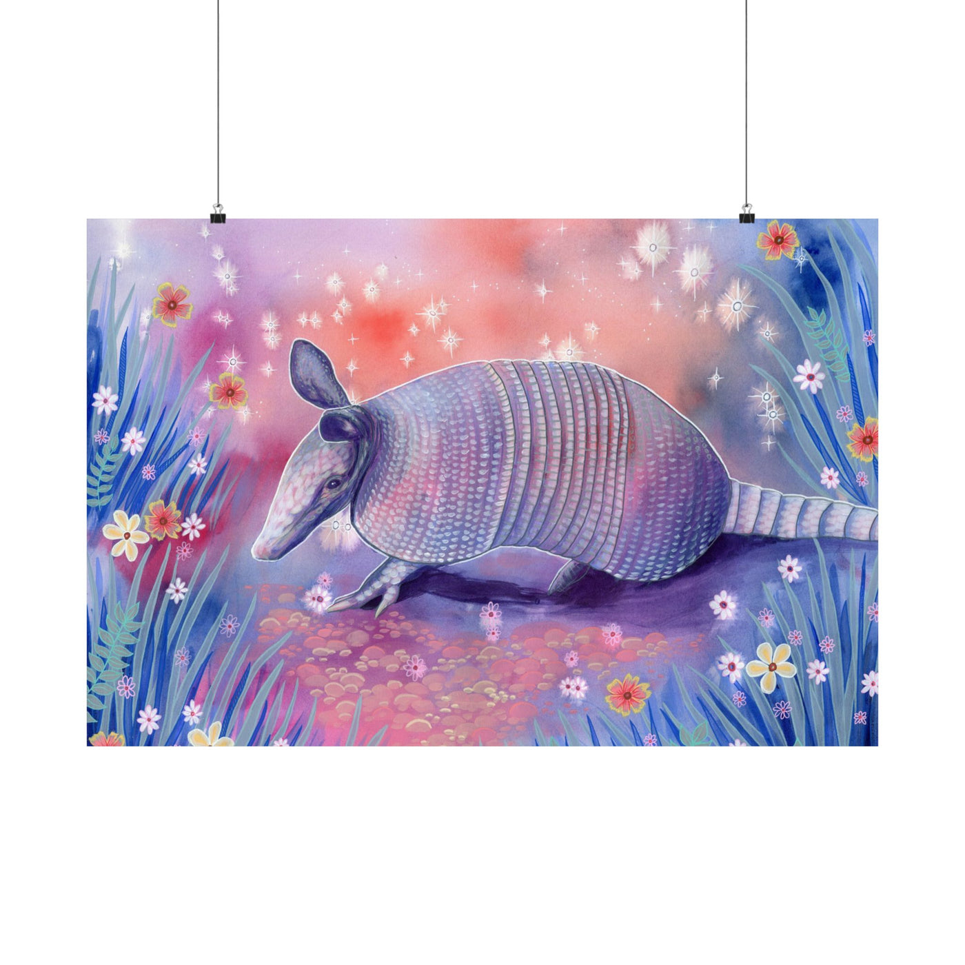 The Armadillo Poster Print