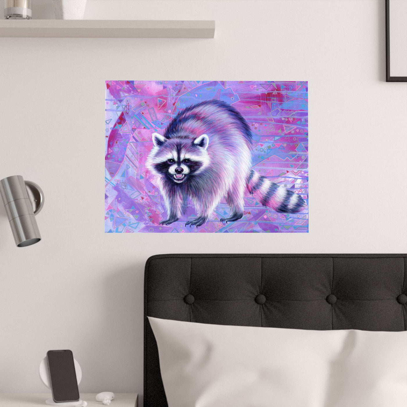The Raccoon Poster Print