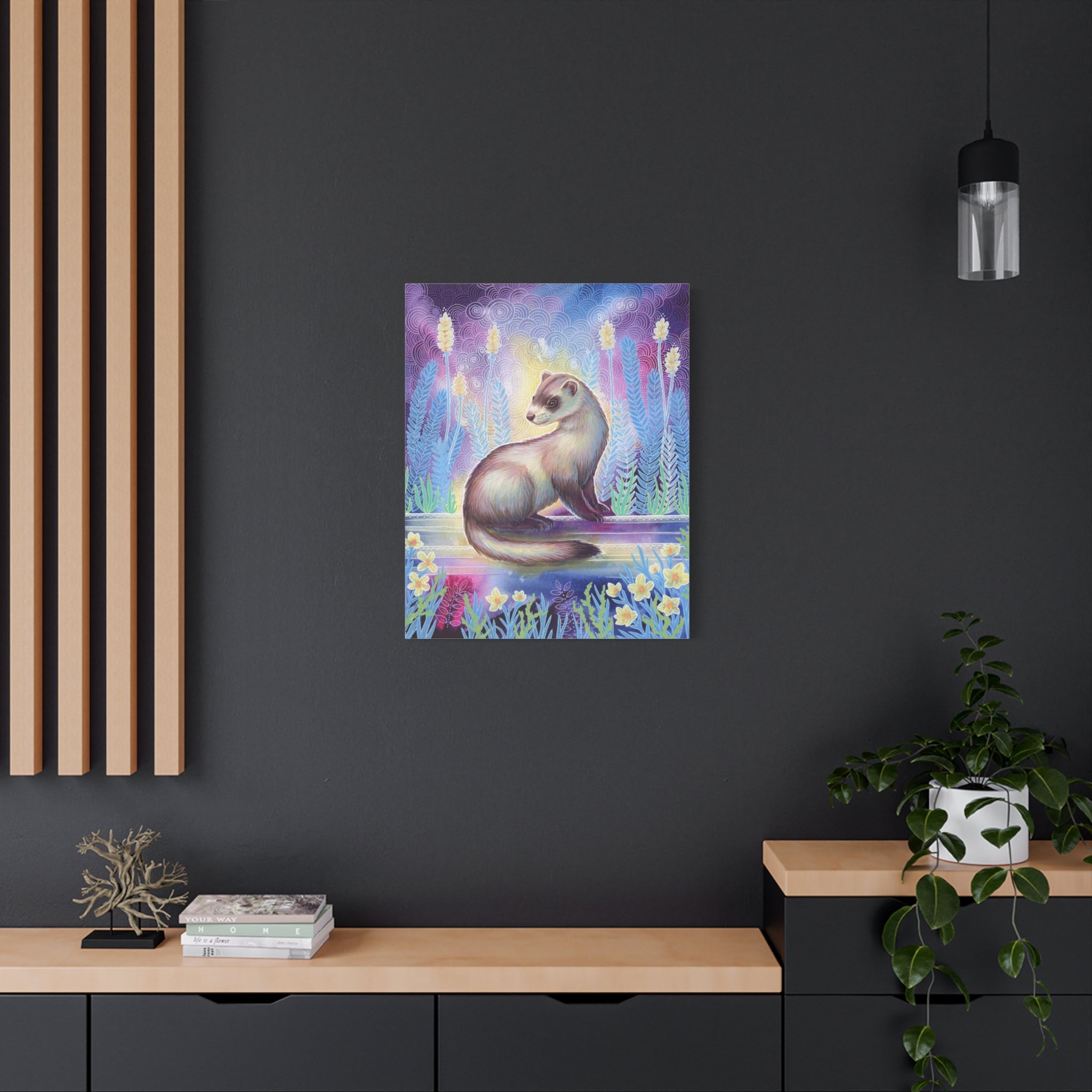 Ferret Canvas Print