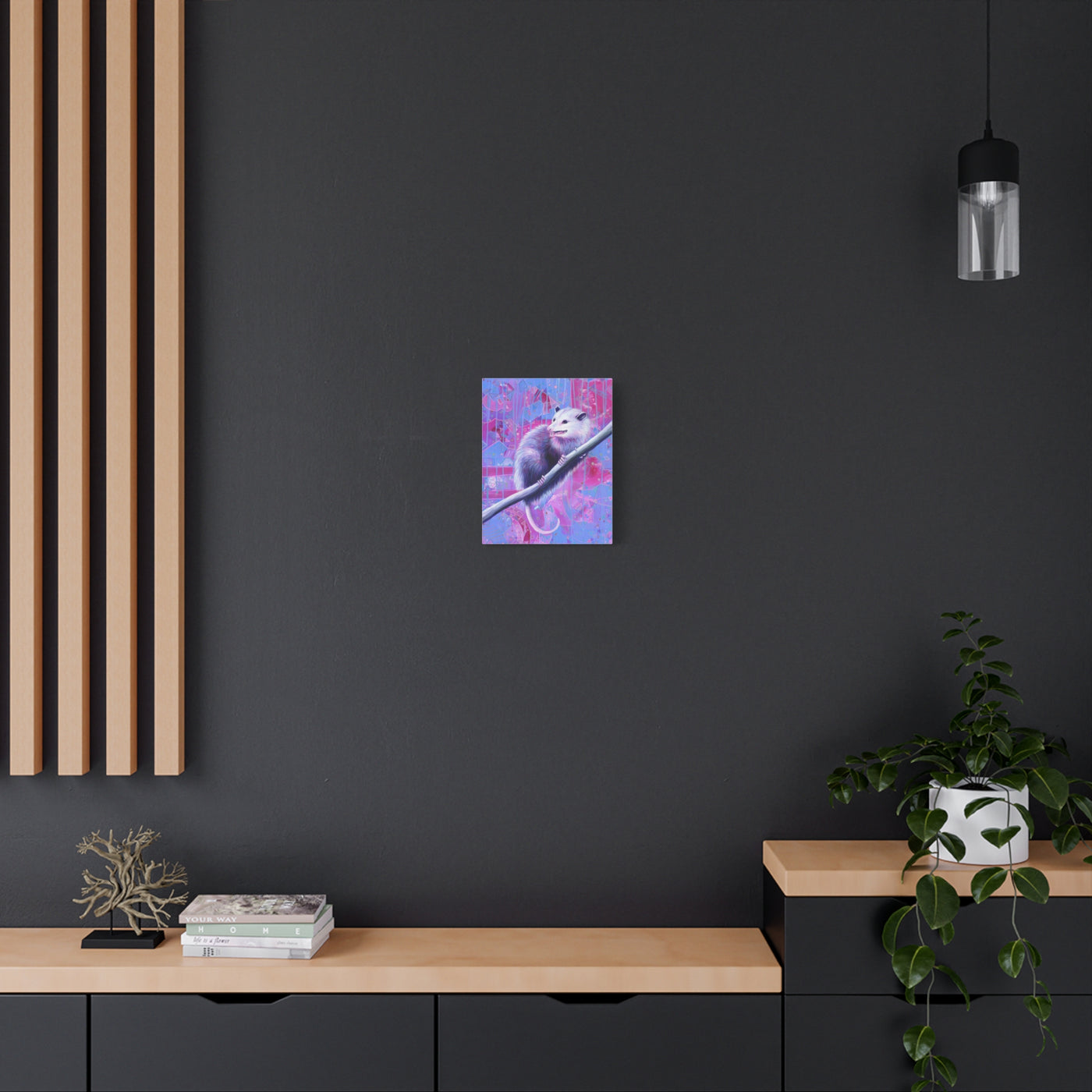 The Opossum Canvas Print