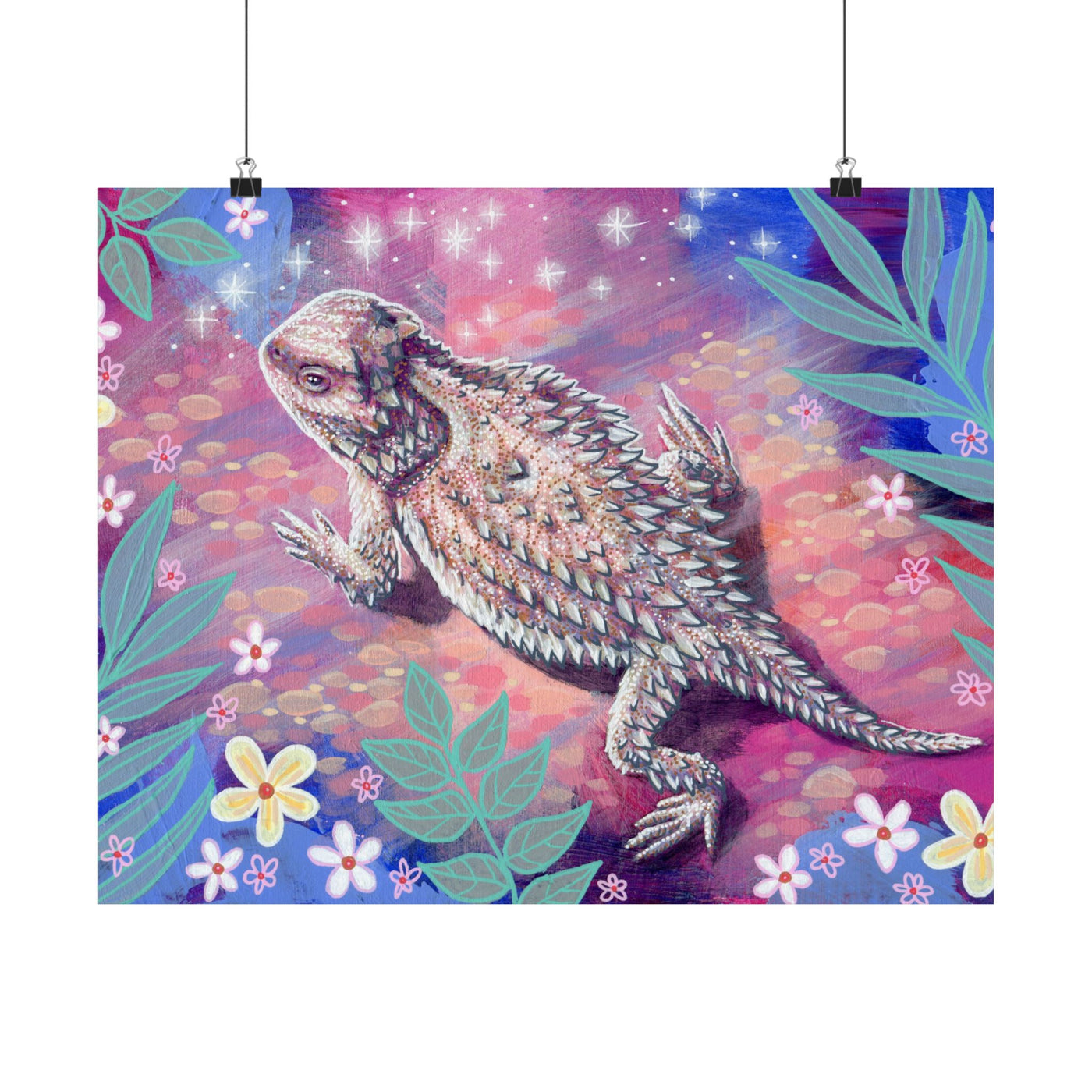 Horny Toad Poster Print