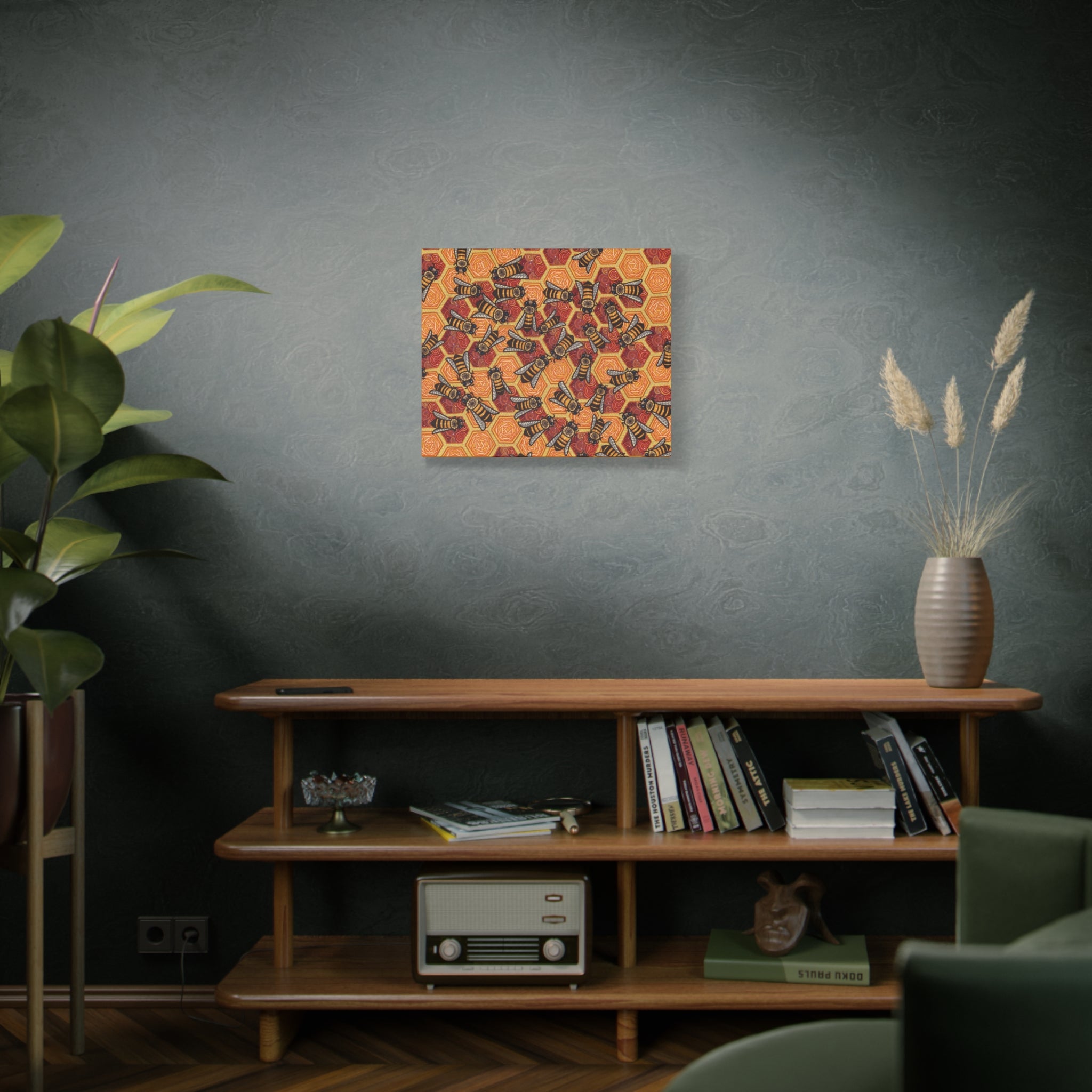 Honeycomb Harmony Canvas Print