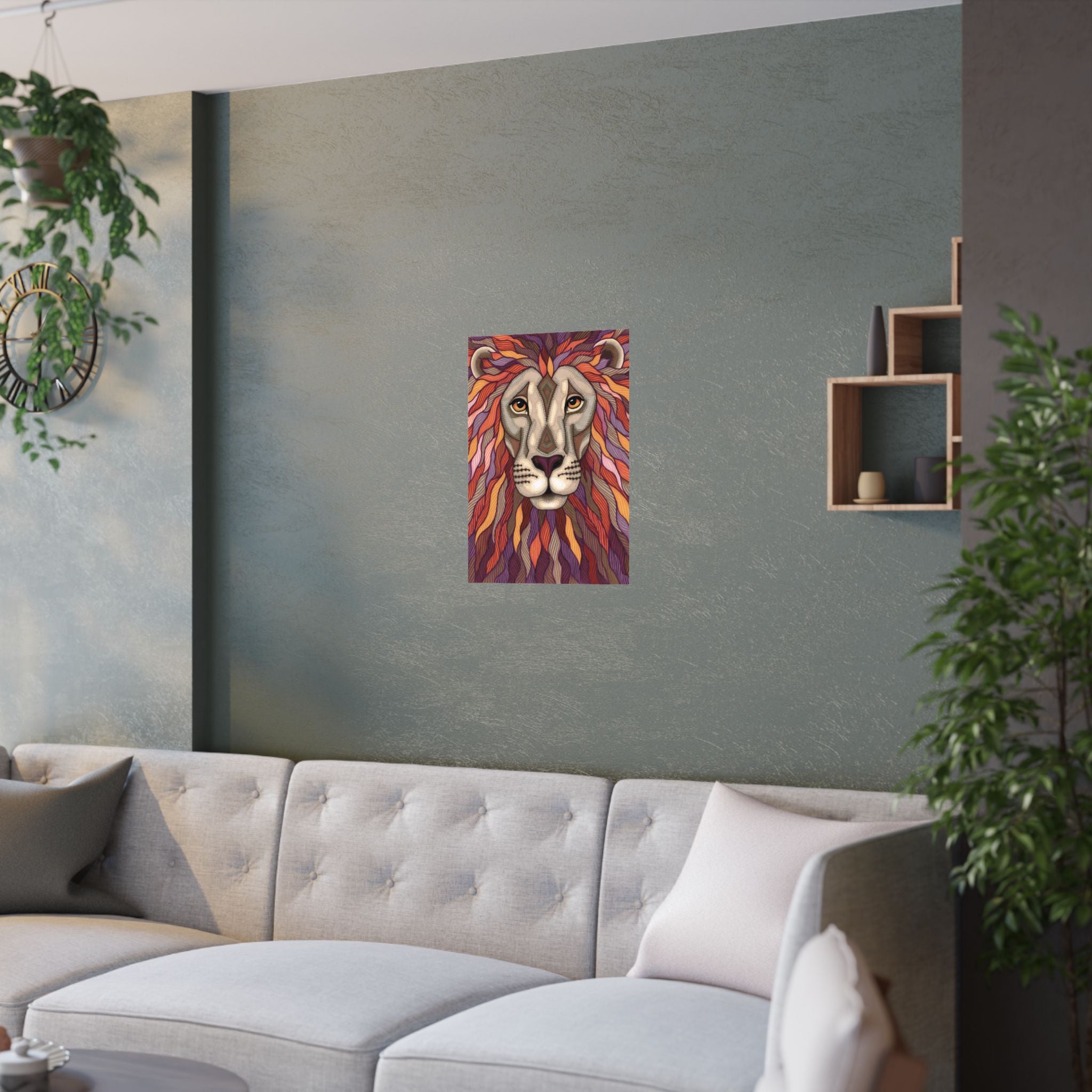 Lion Pride Poster Print
