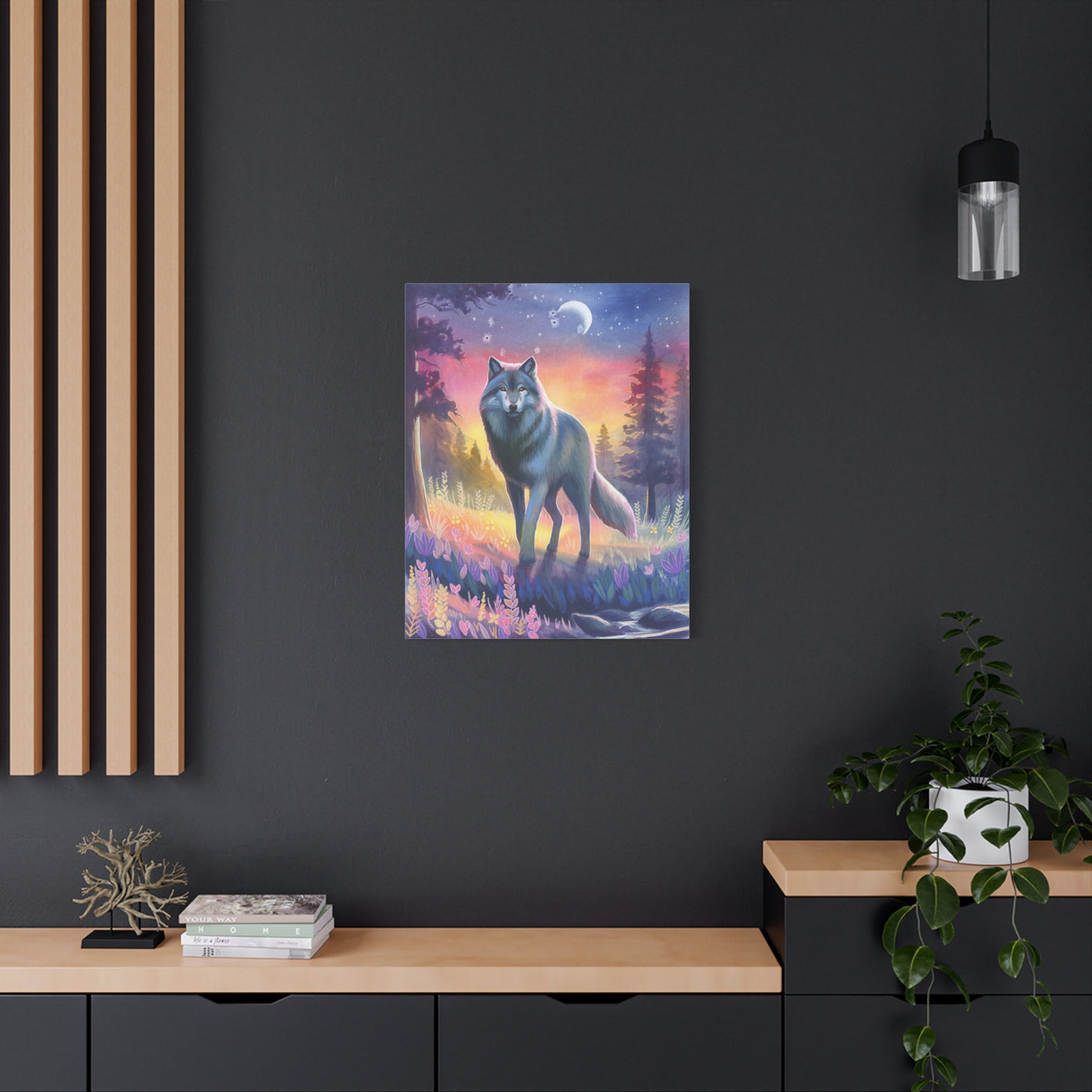 The Wolf Canvas Print