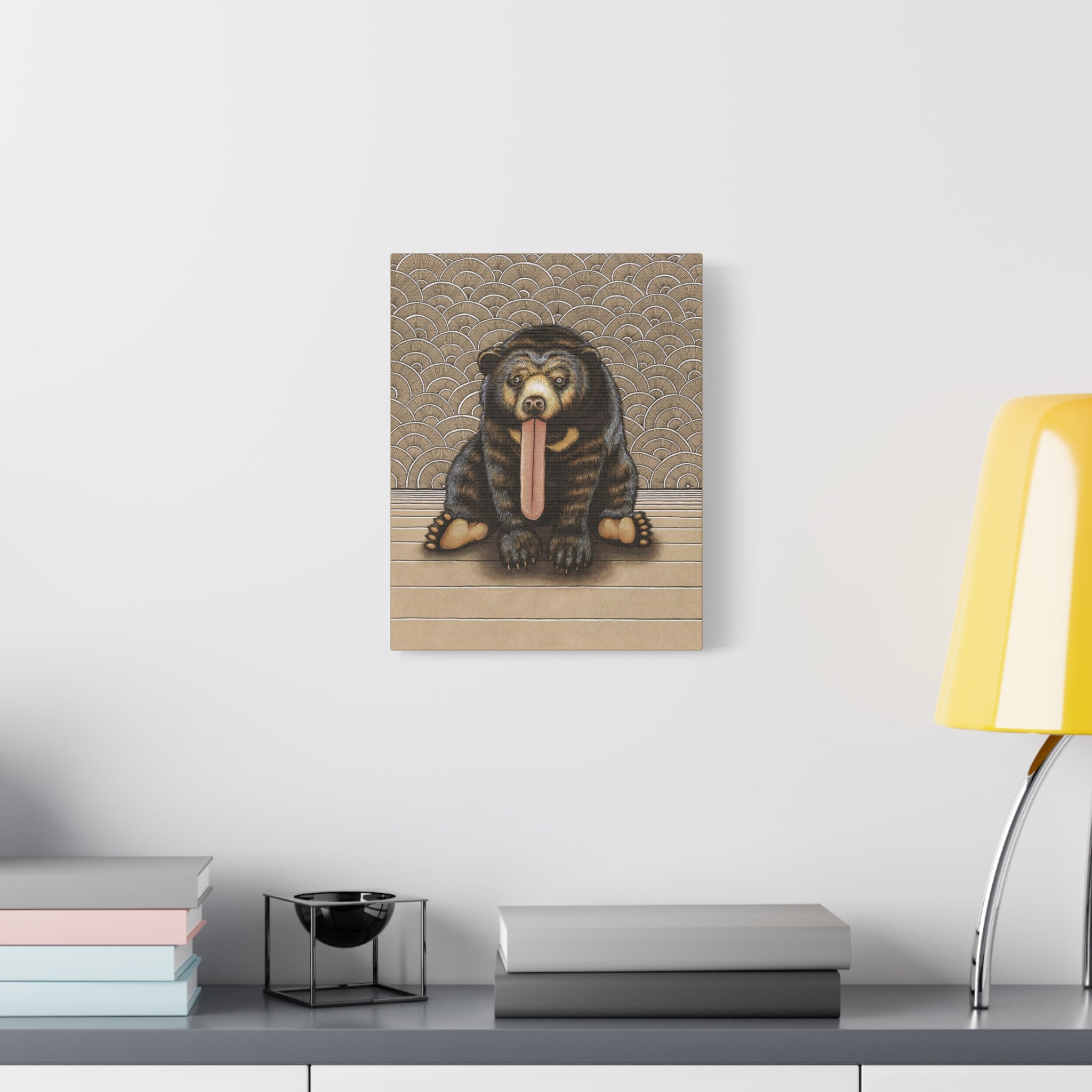Sun Bear Canvas Print