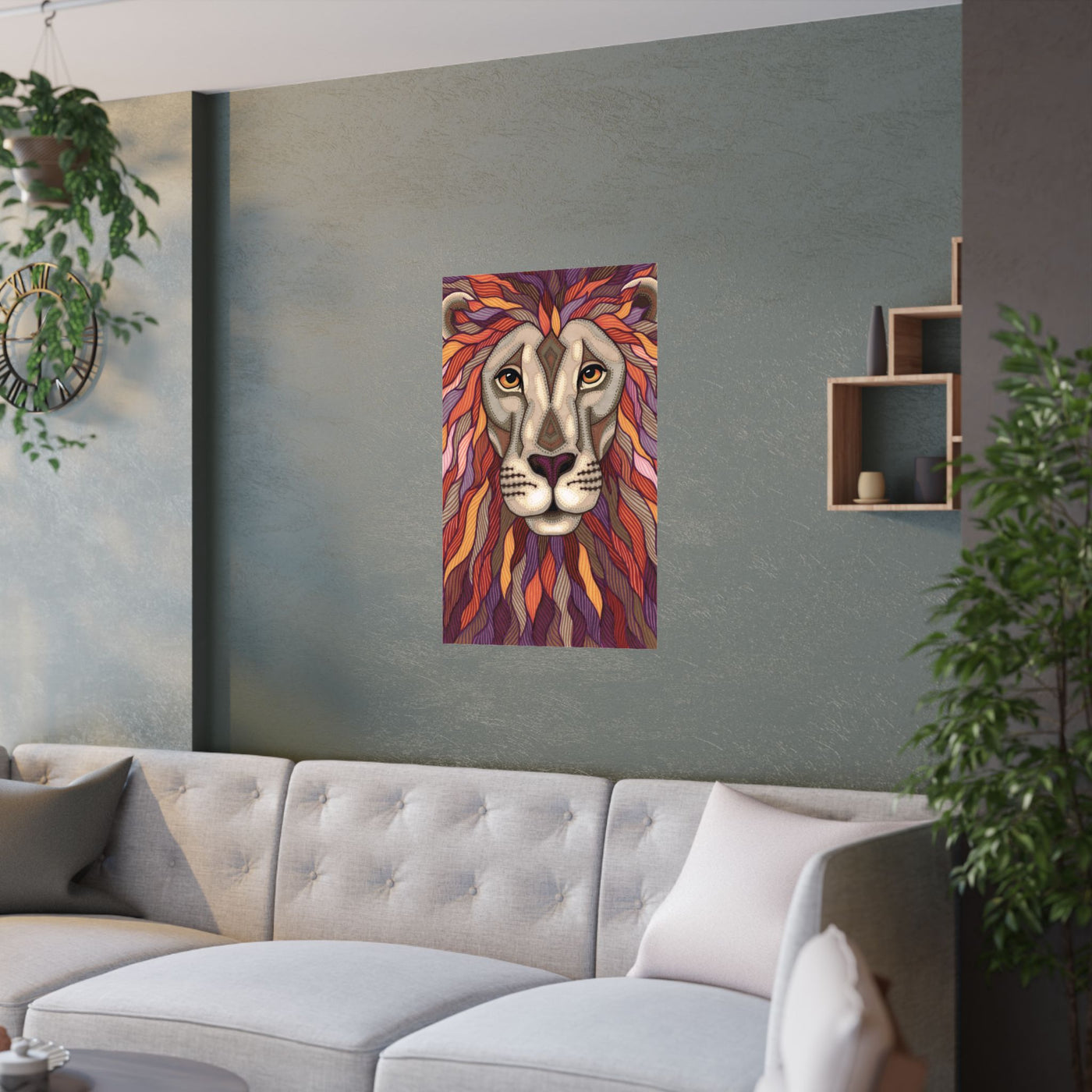 Lion Pride Poster Print