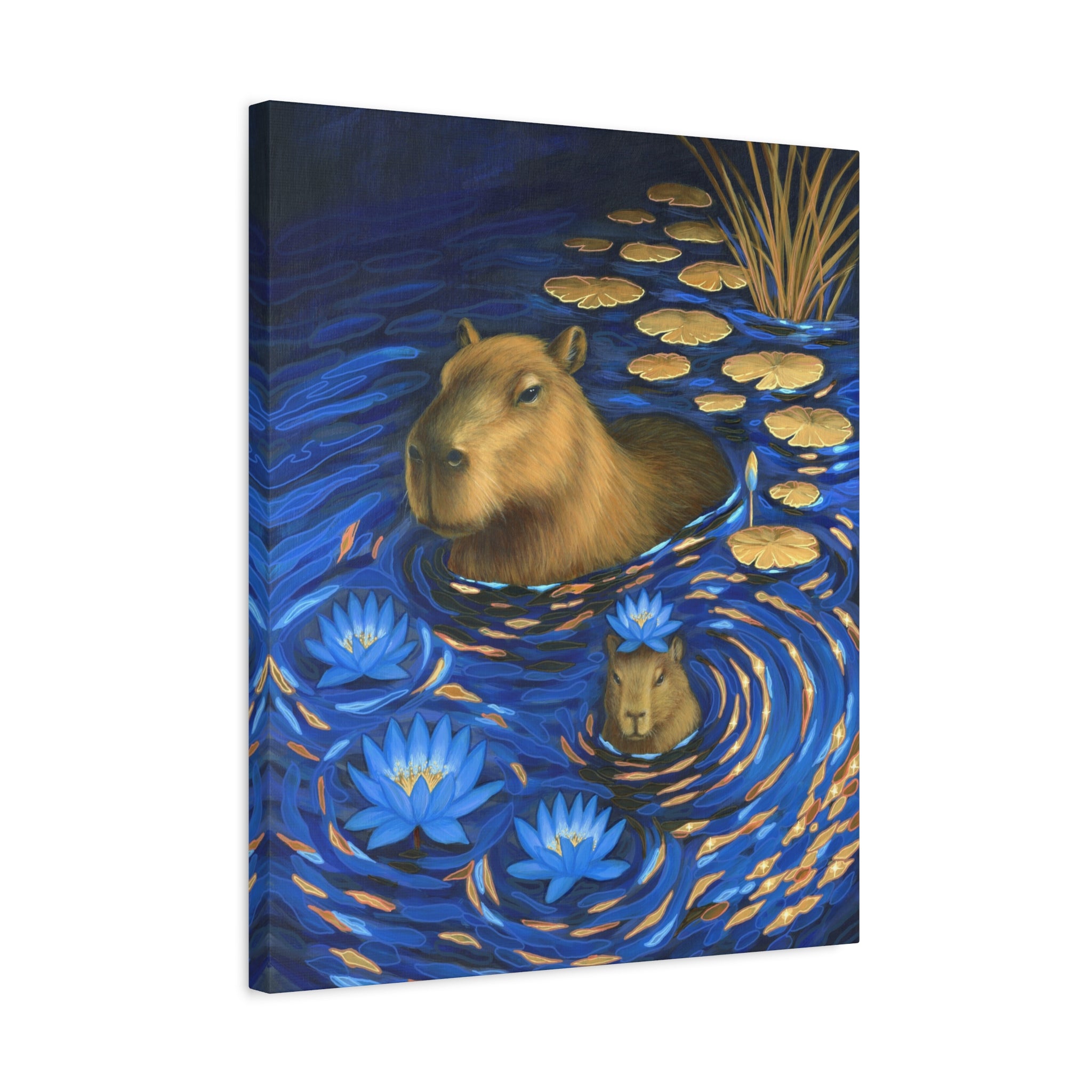 Capybara Dreams Canvas Print