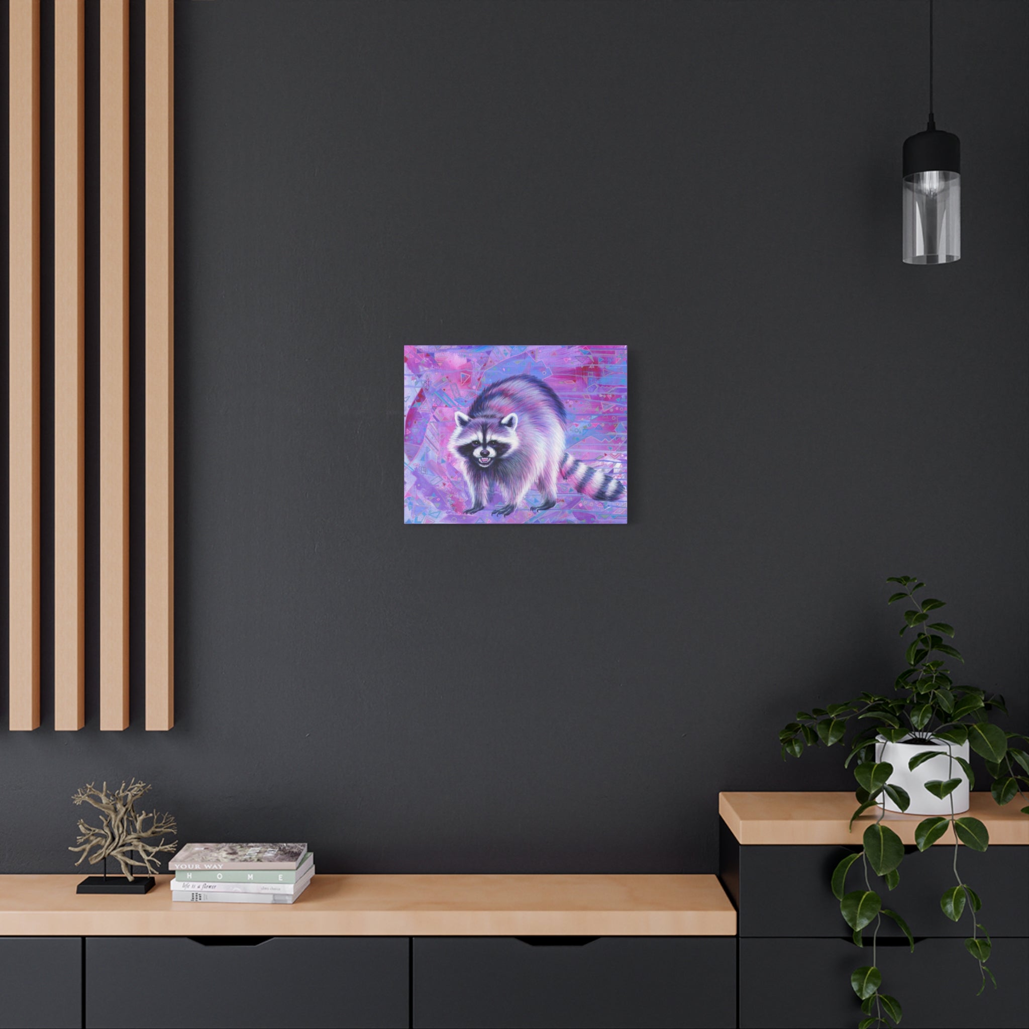 The Raccoon Canvas Print