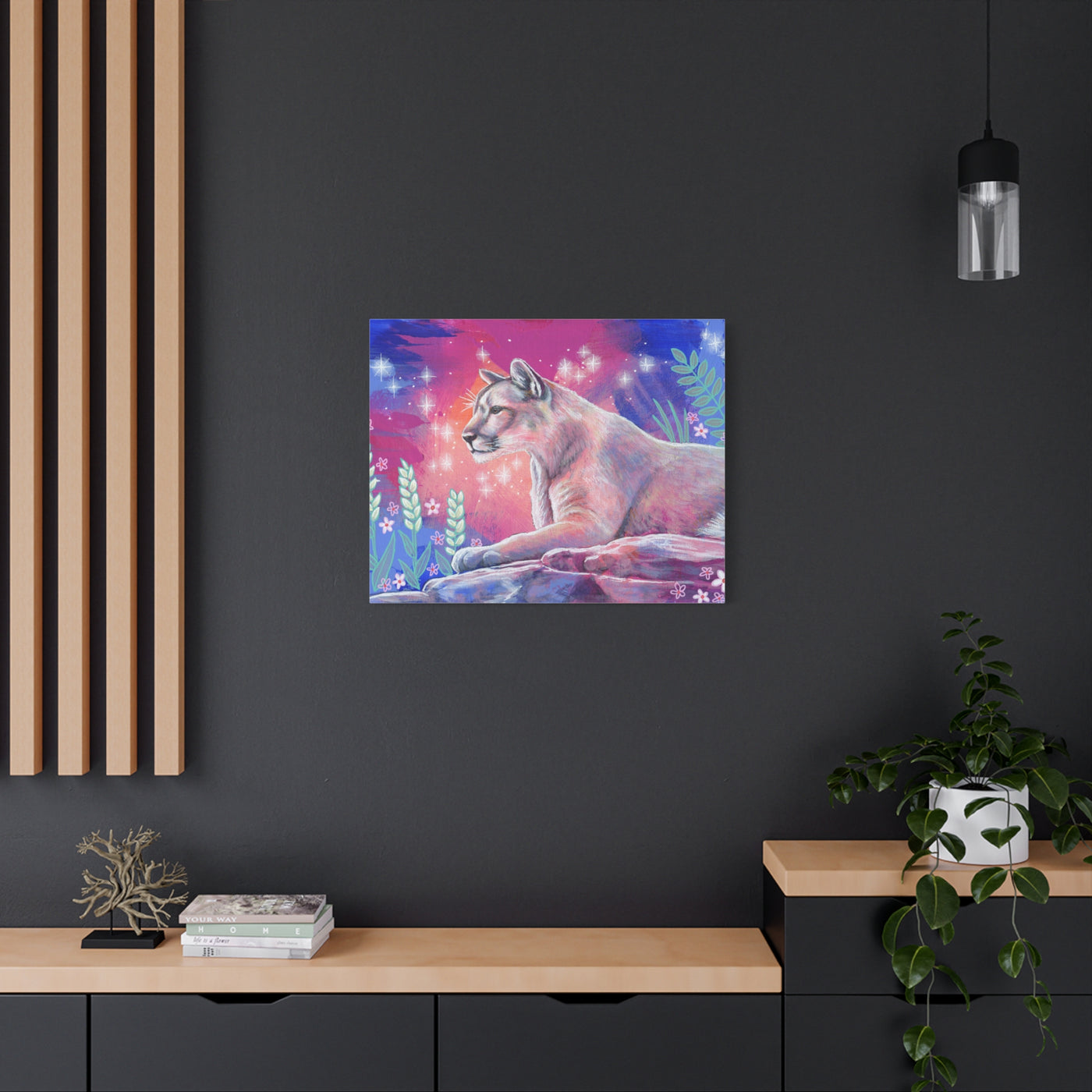 Cougar Canvas Print