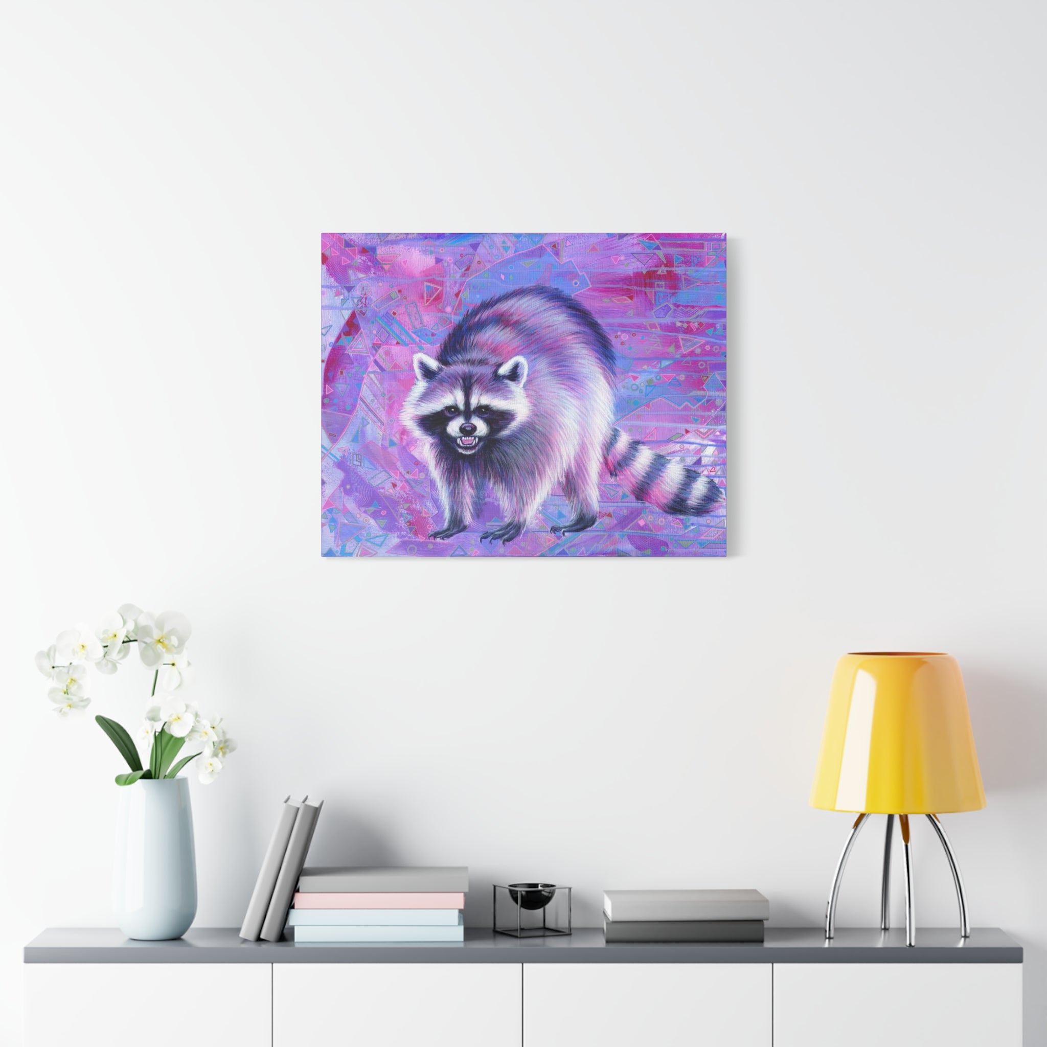 The Raccoon Canvas Print