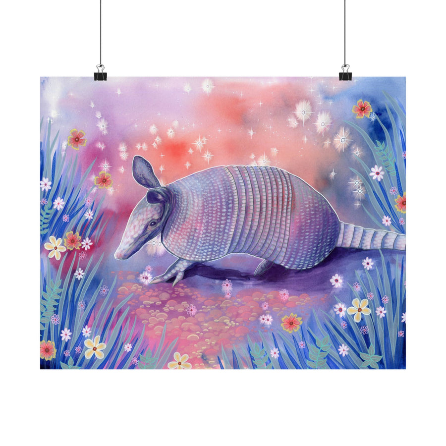 The Armadillo Poster Print