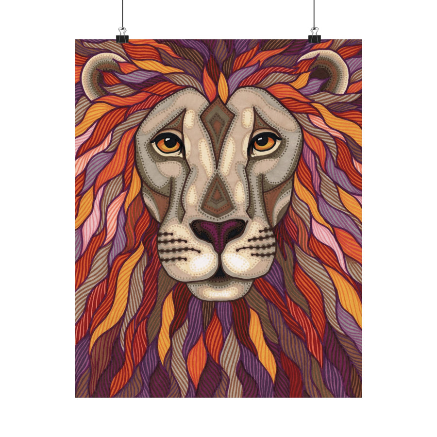 Lion Pride Poster Print