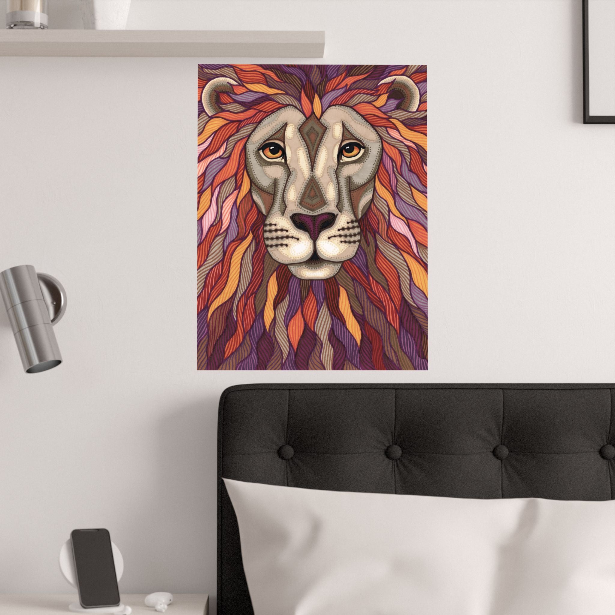 Lion Pride Poster Print