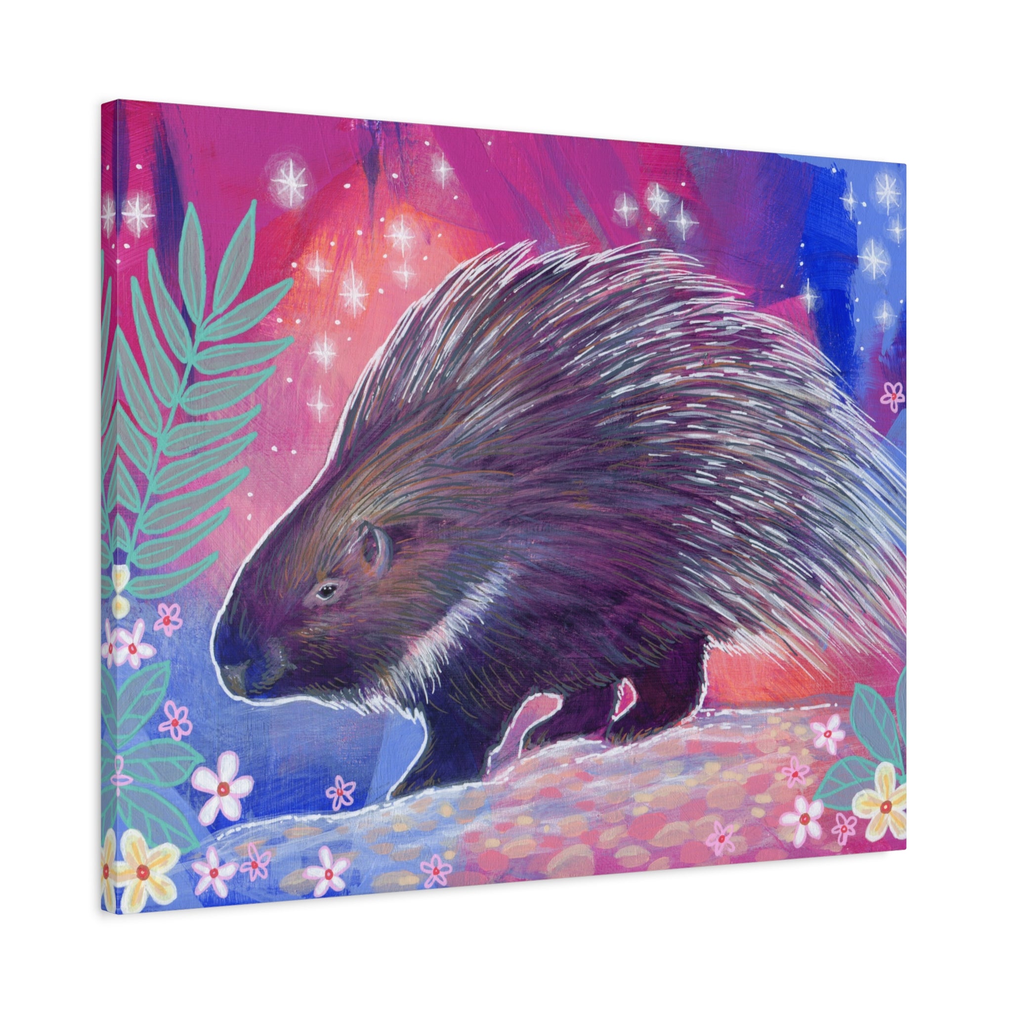Porcupine Canvas Print