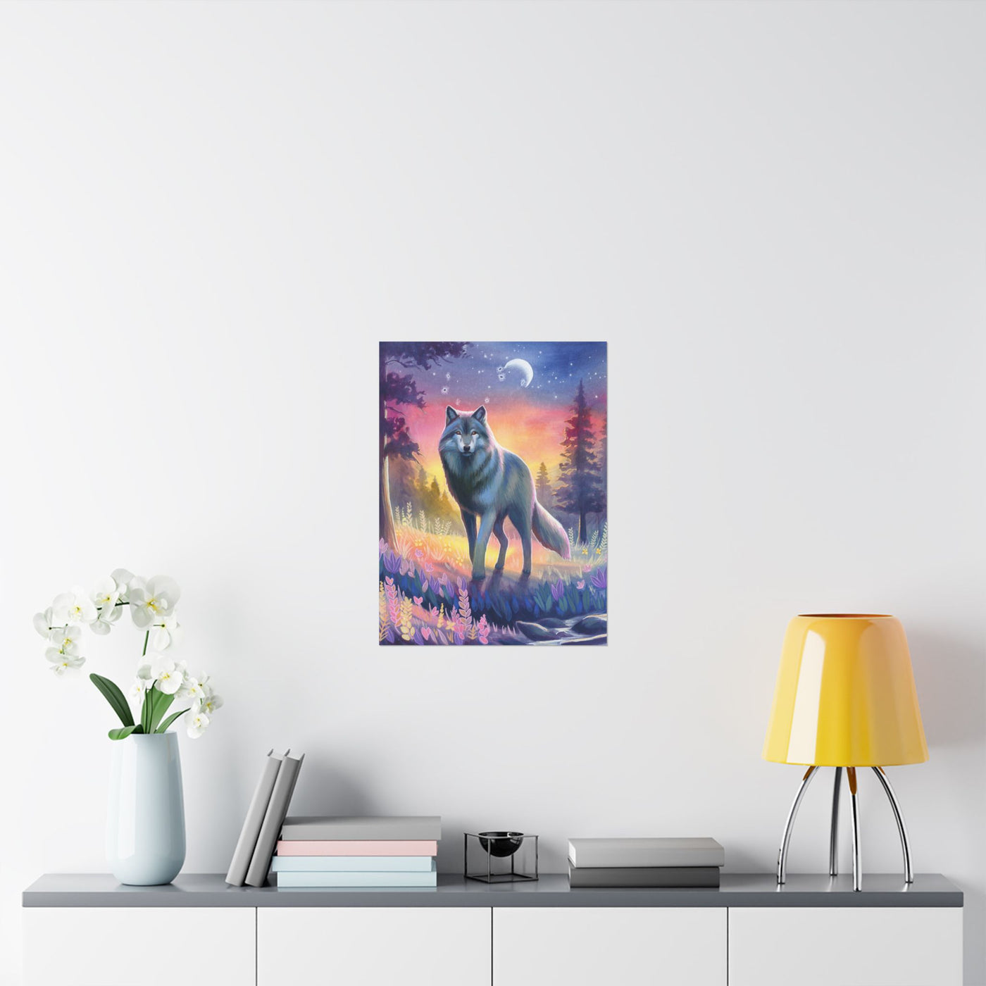 The Wolf Poster Print