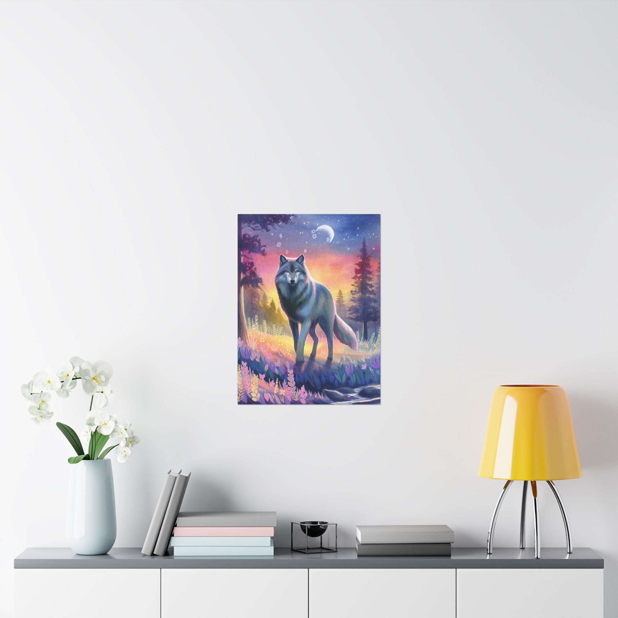 The Wolf Poster Print