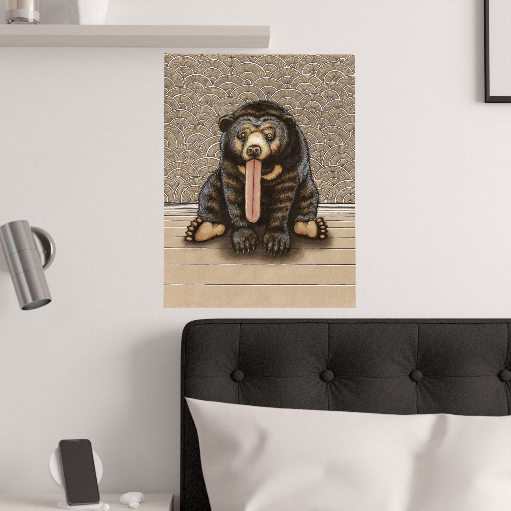 Sun Bear Poster Print