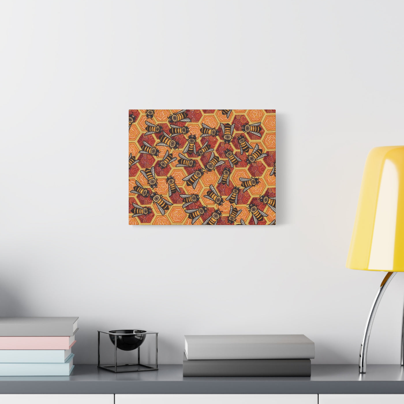 Honeycomb Harmony Canvas Print