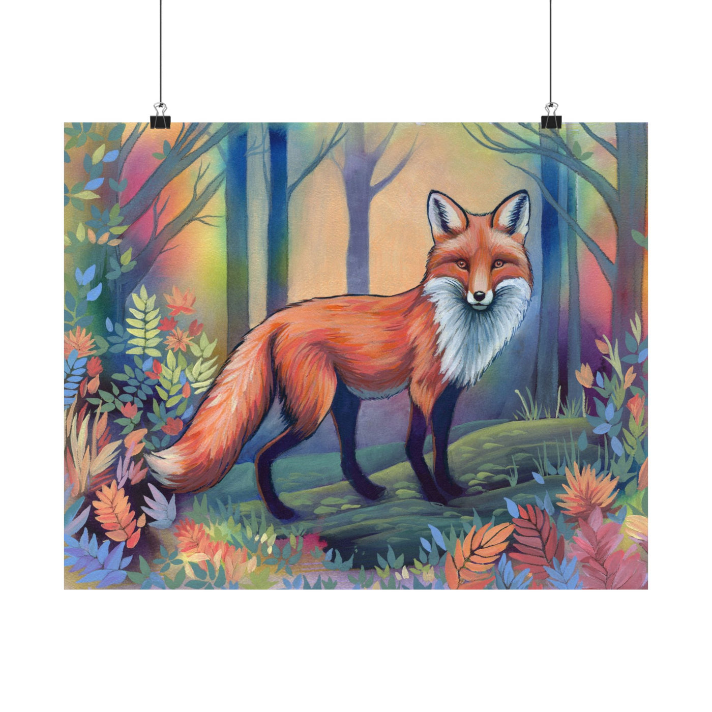 The Fox Poster Print