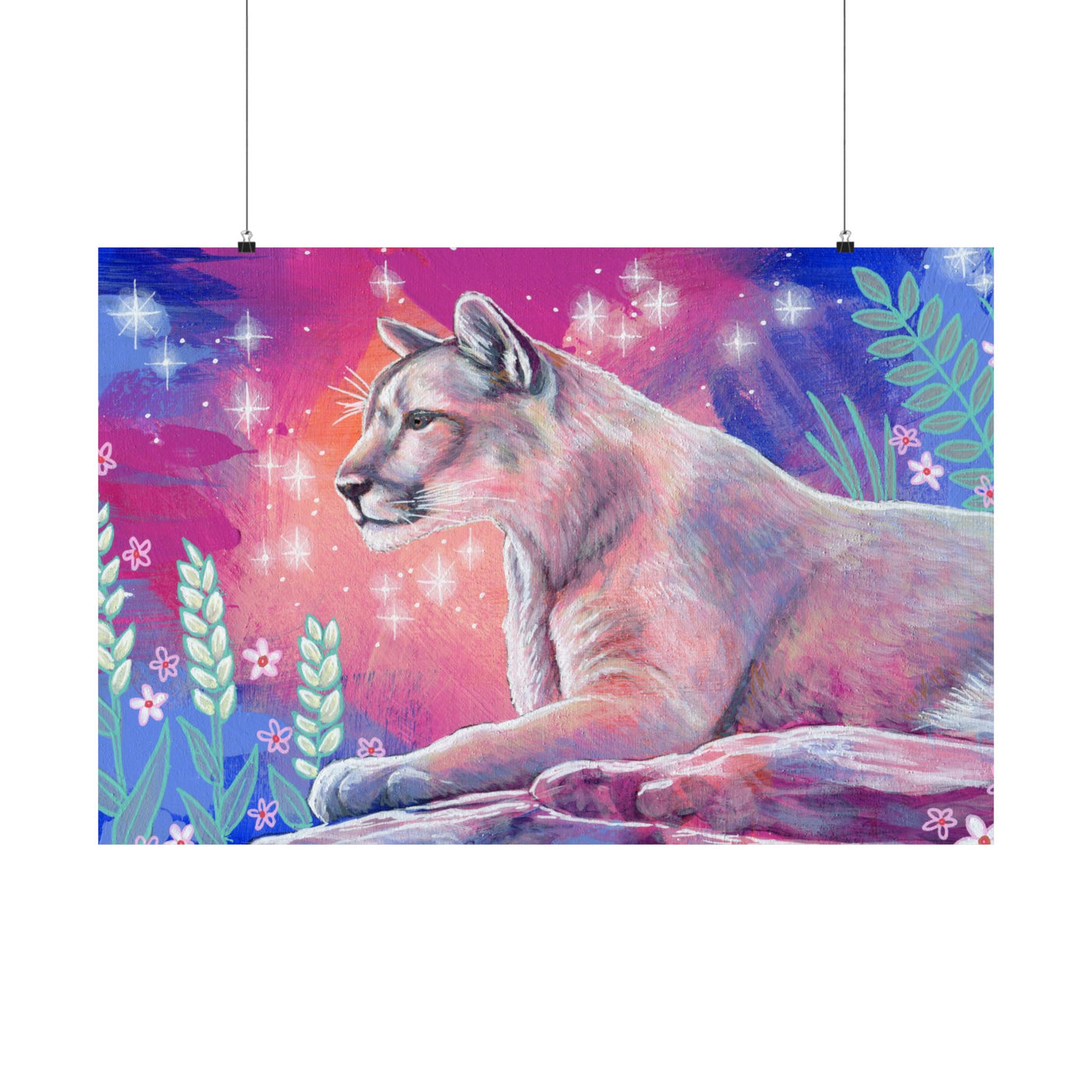 The Cougar Poster Print