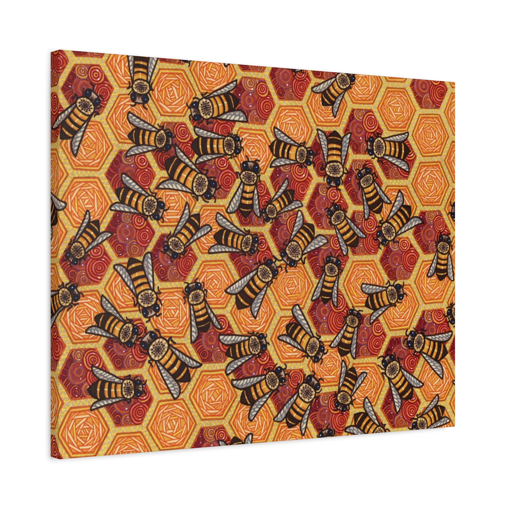Honeycomb Harmony Canvas Print