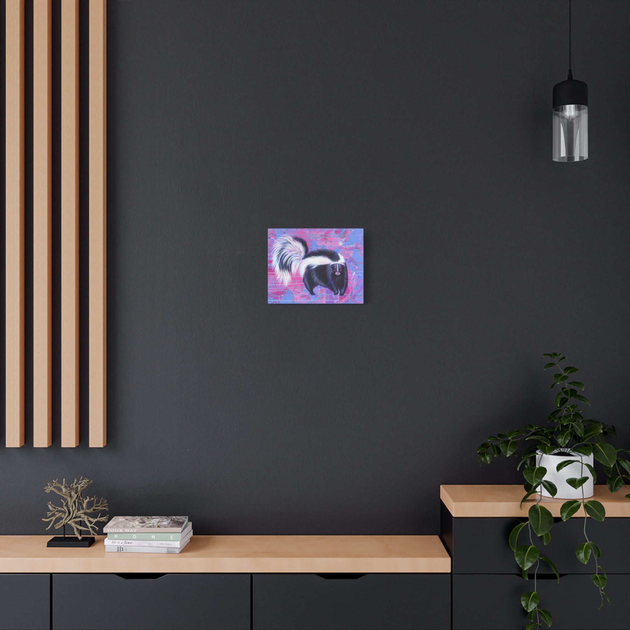 The Skunk Canvas Print