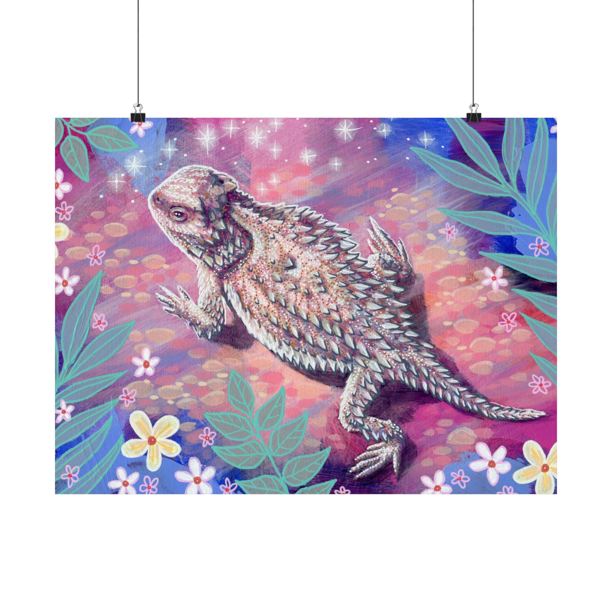 Horny Toad Poster Print