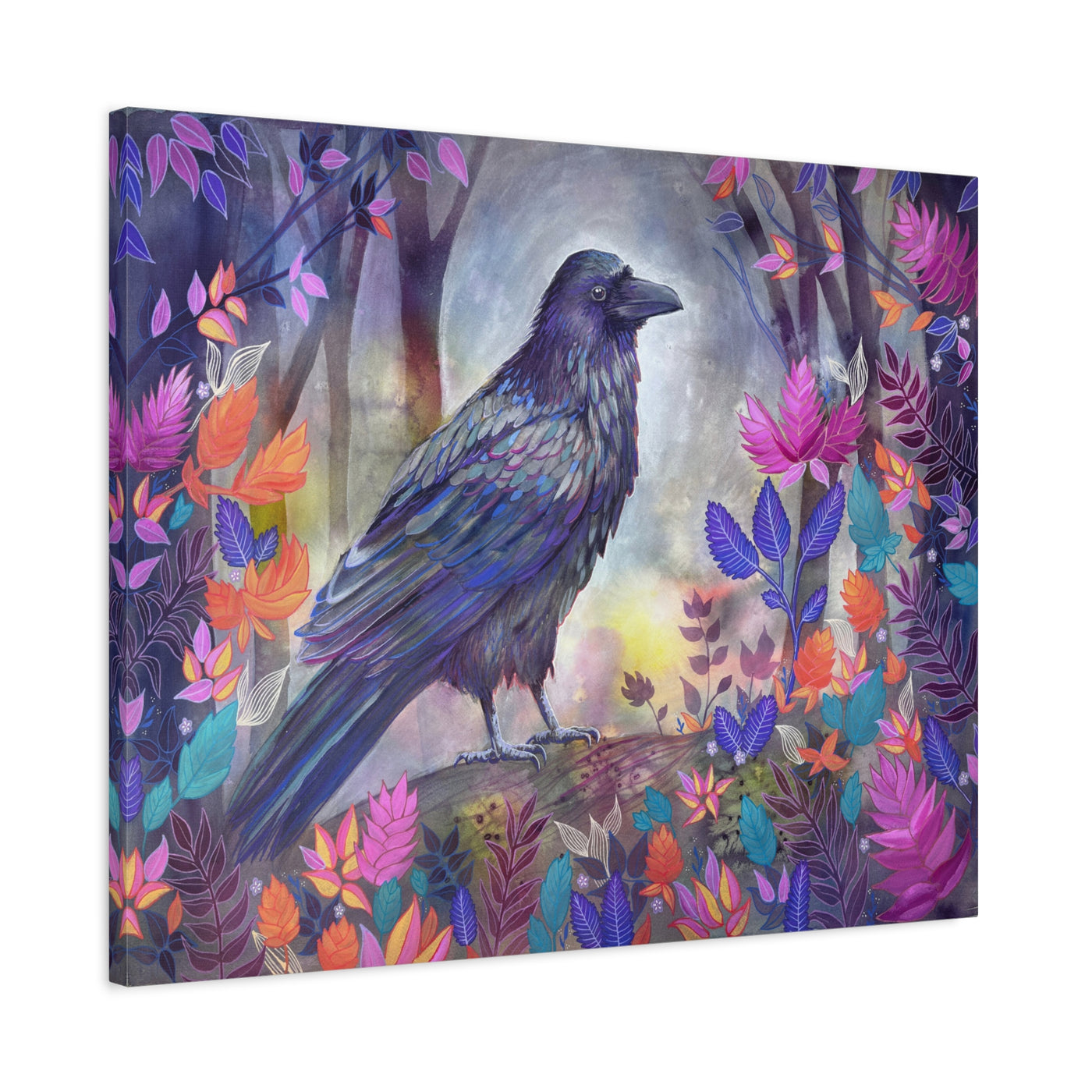 The Raven Canvas Print