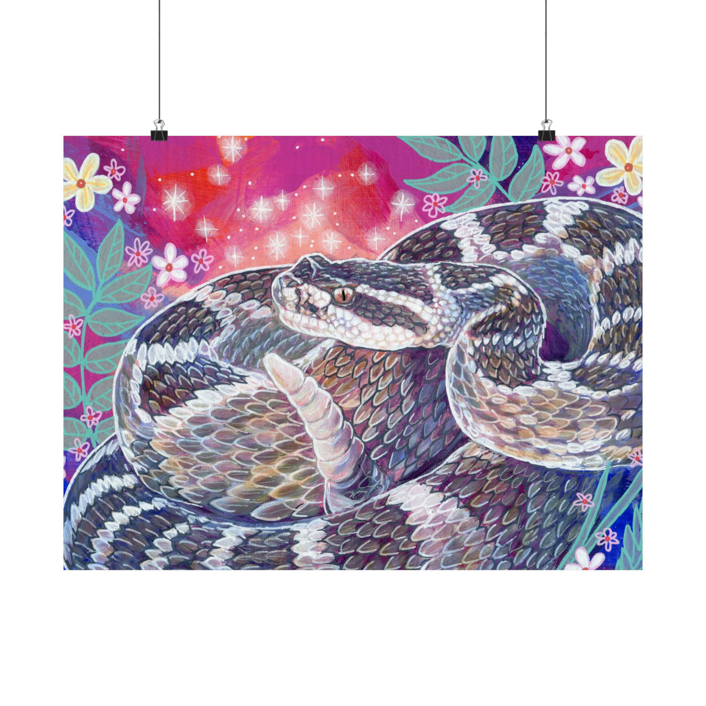The Rattlesnake Poster Print
