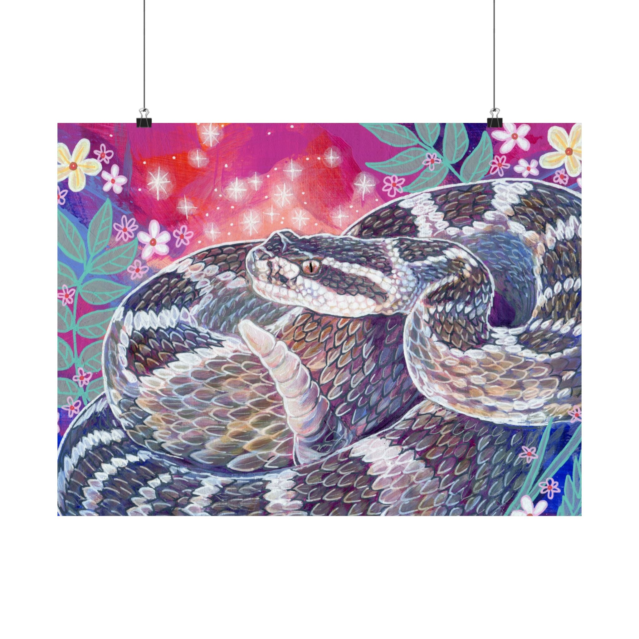 The Rattlesnake Poster Print