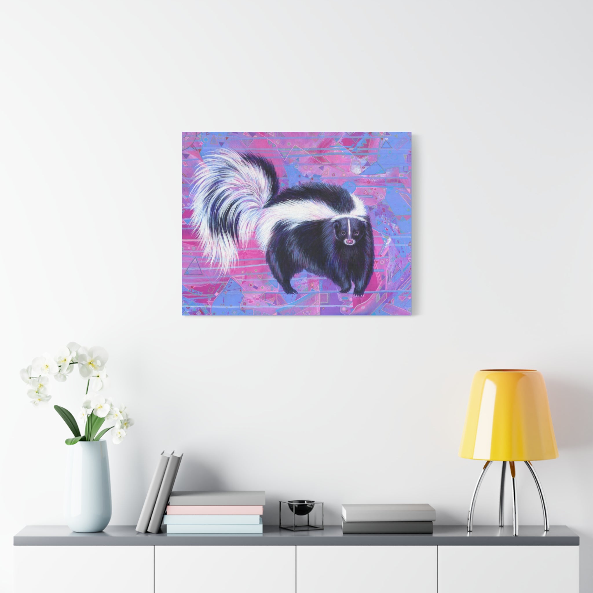 The Skunk Canvas Print