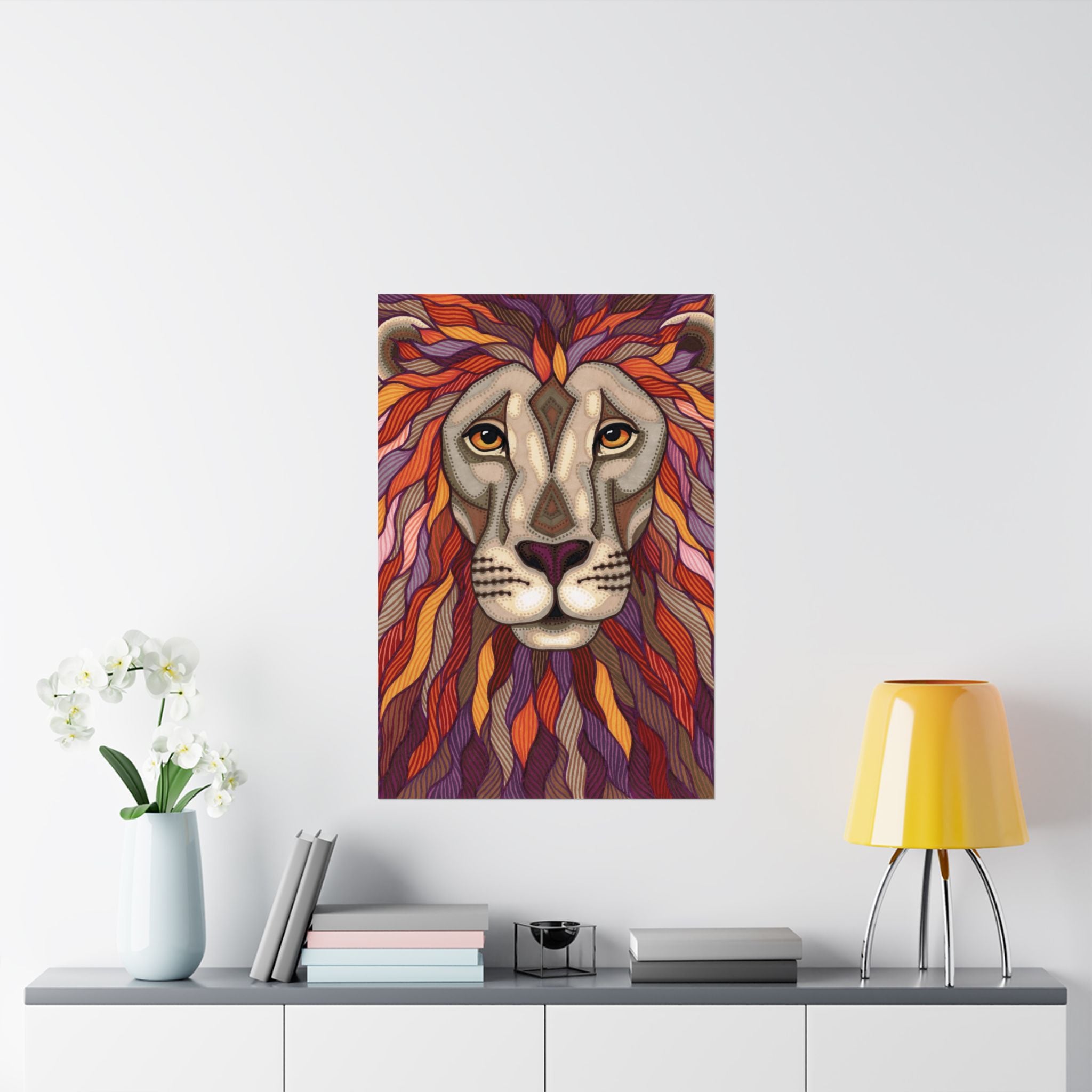 Lion Pride Poster Print