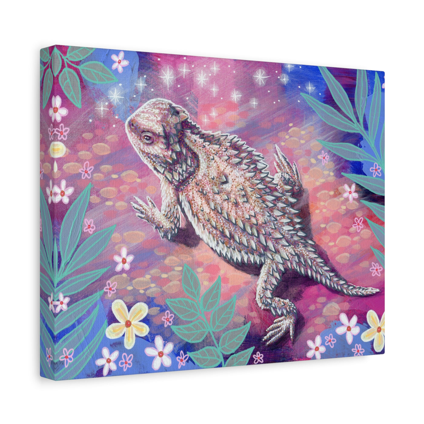 Horny Toad Canvas Print