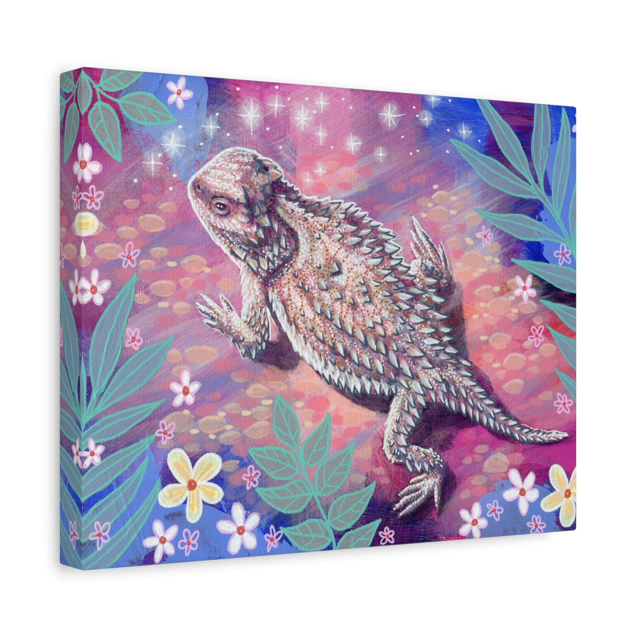 Horny Toad Canvas Print