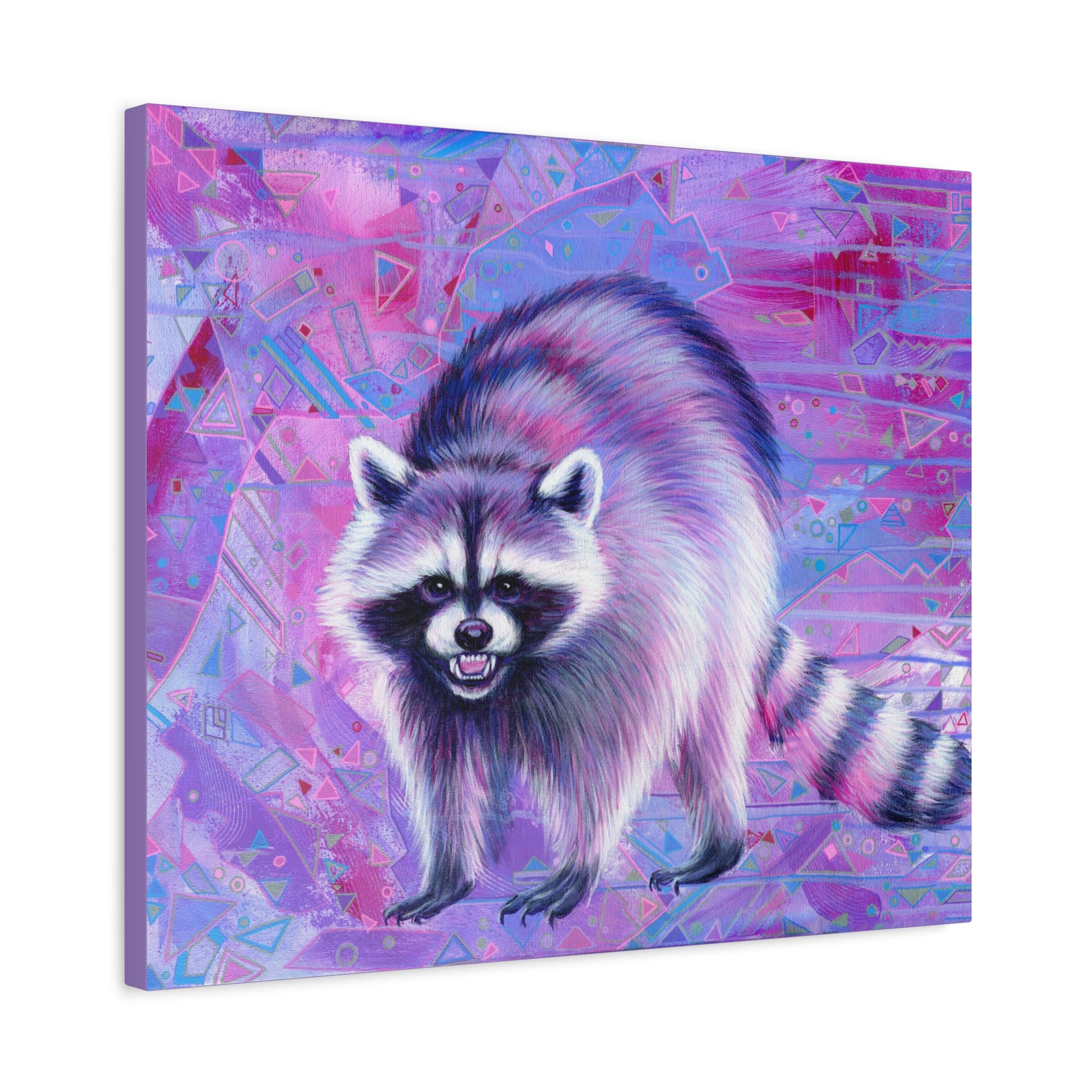 The Raccoon Canvas Print