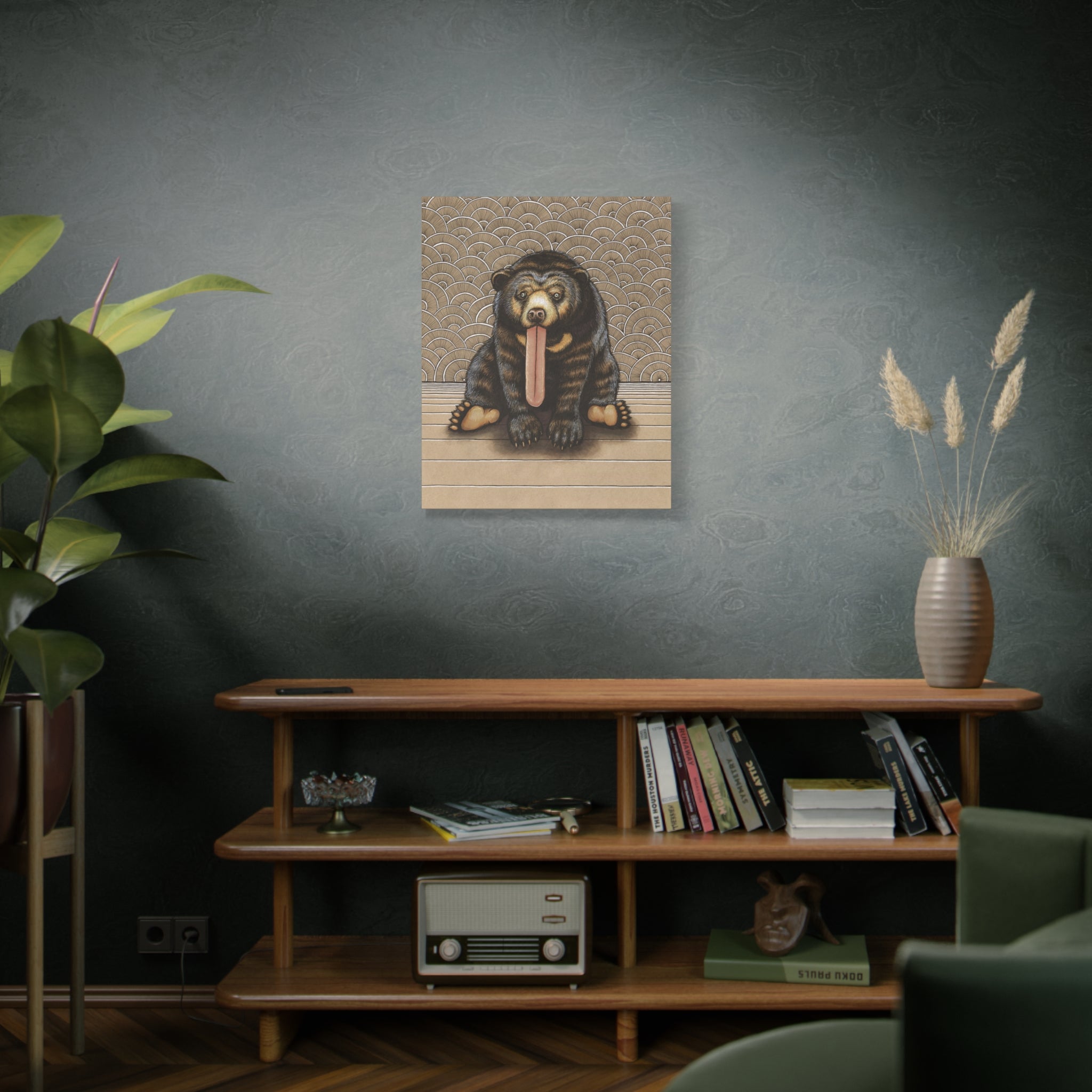 Sun Bear Canvas Print
