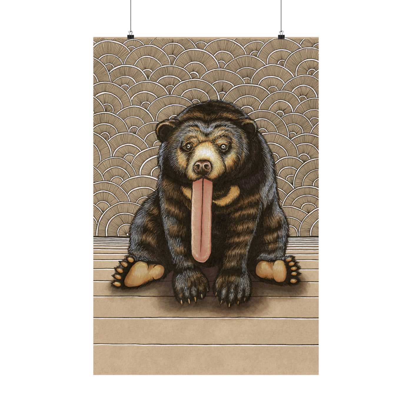 Sun Bear Poster Print