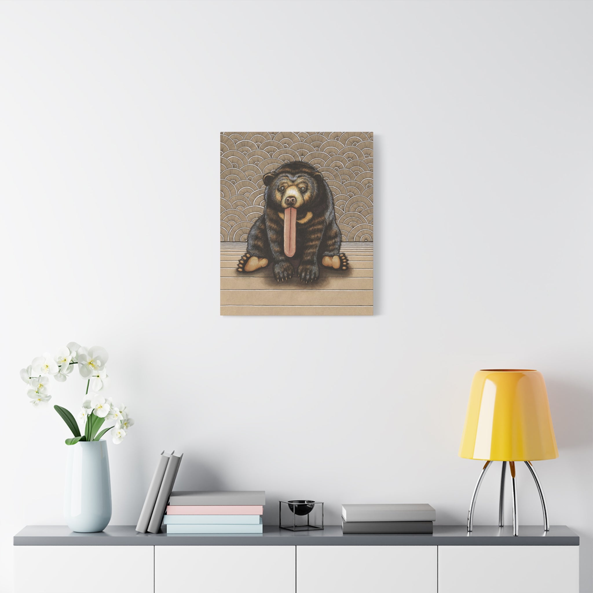 Sun Bear Canvas Print