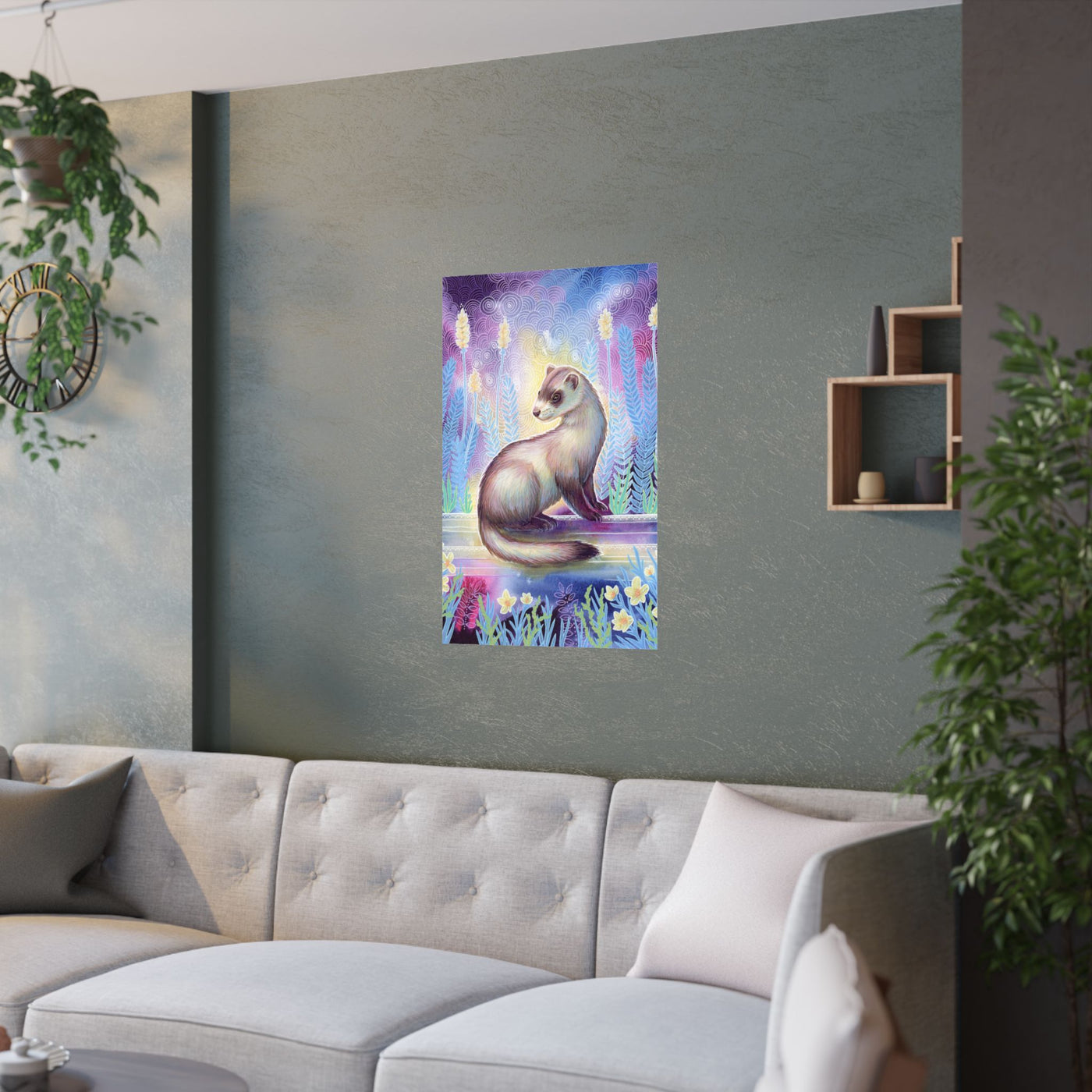 The Ferret Poster Print
