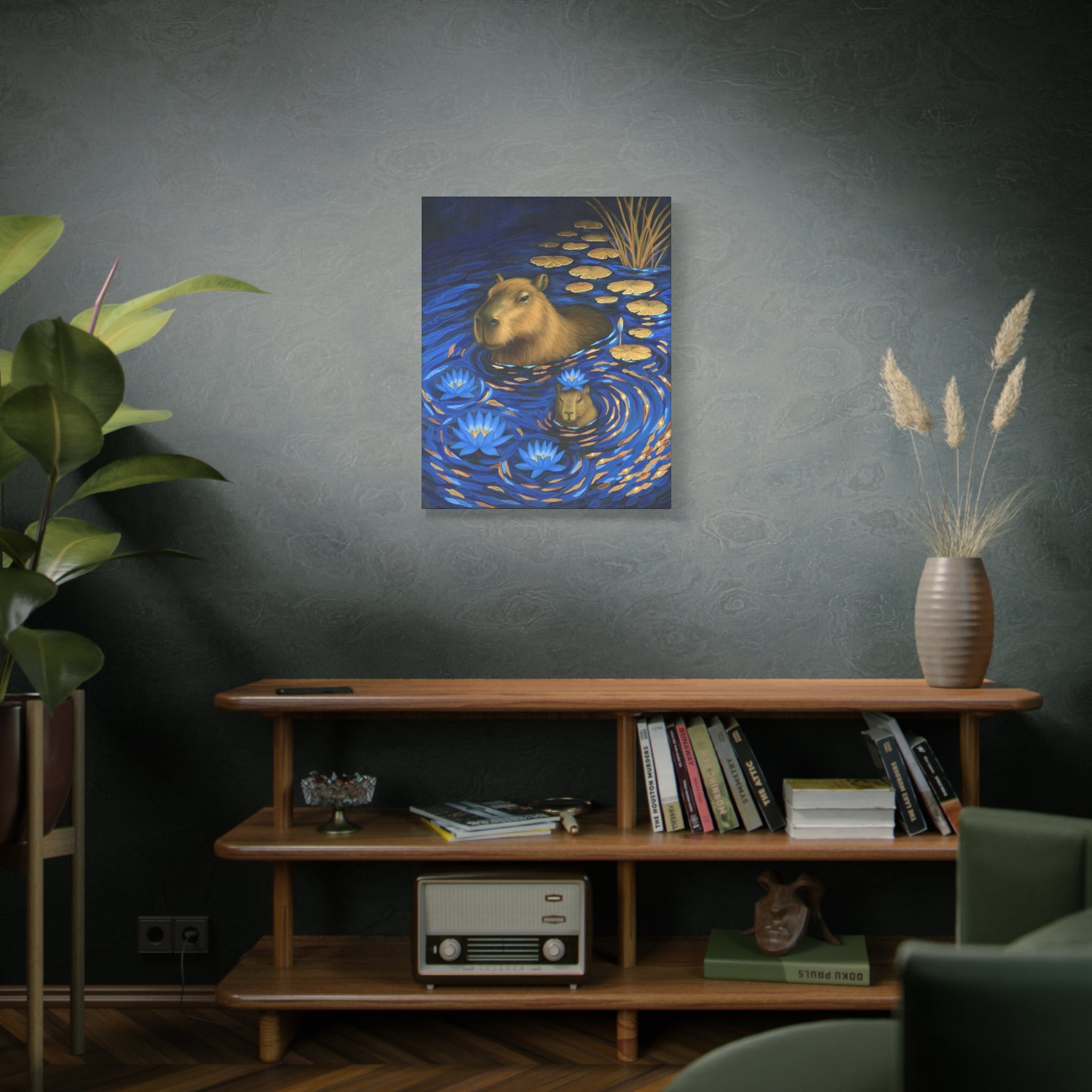 Capybara Dreams Canvas Print