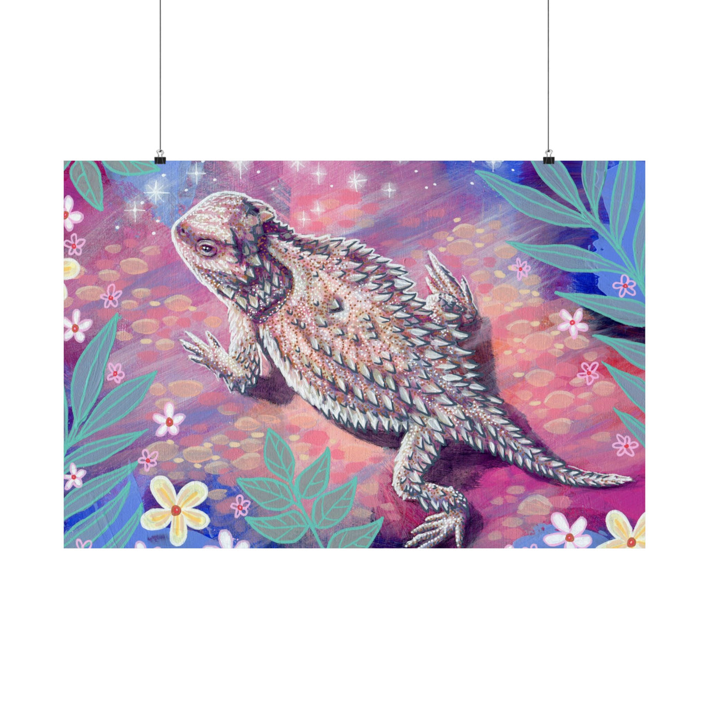 Horny Toad Poster Print