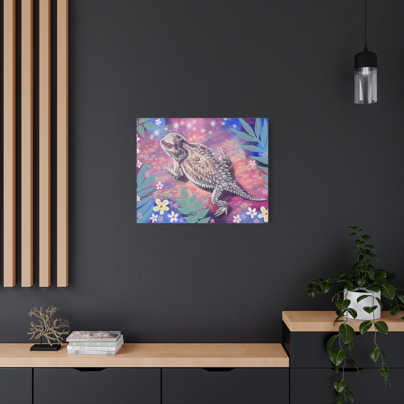 Horny Toad Canvas Print
