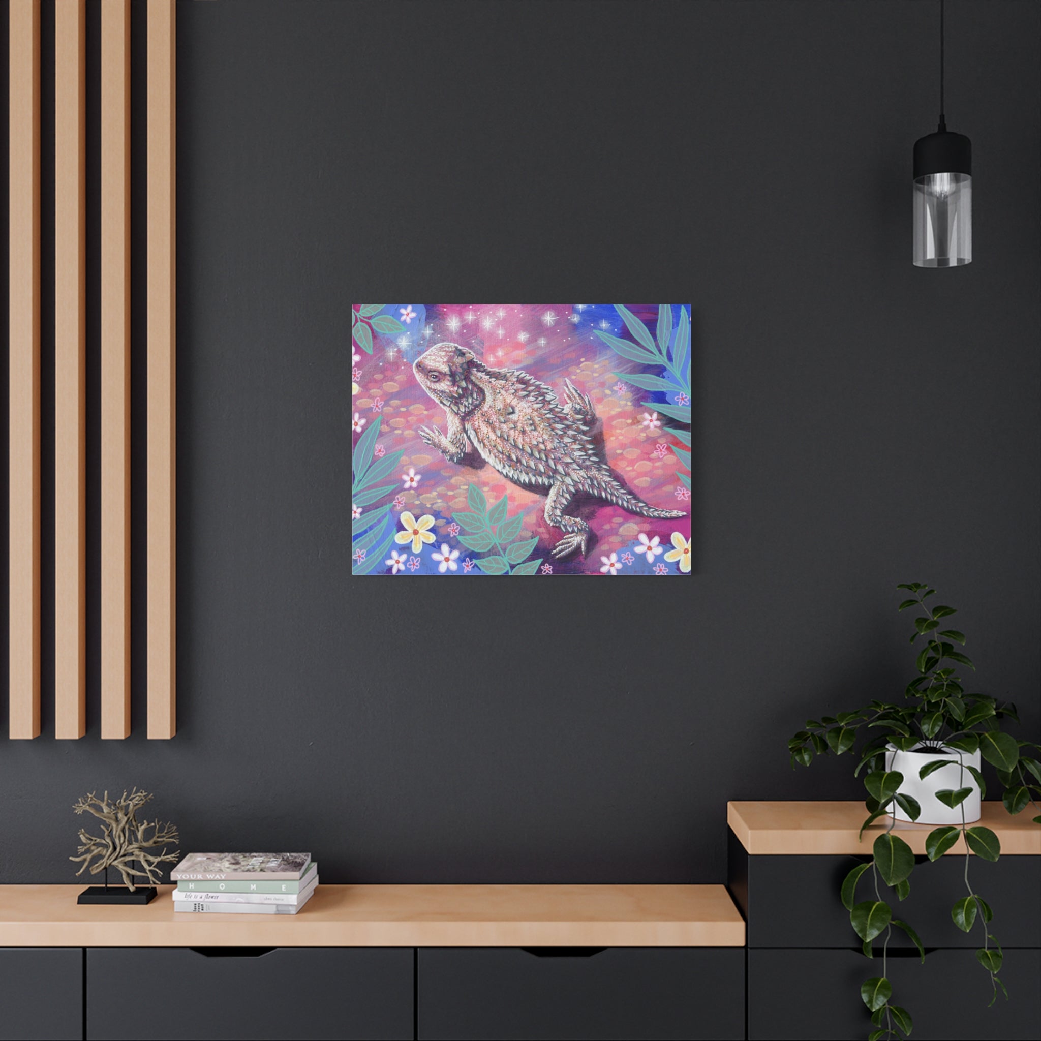 Horny Toad Canvas Print