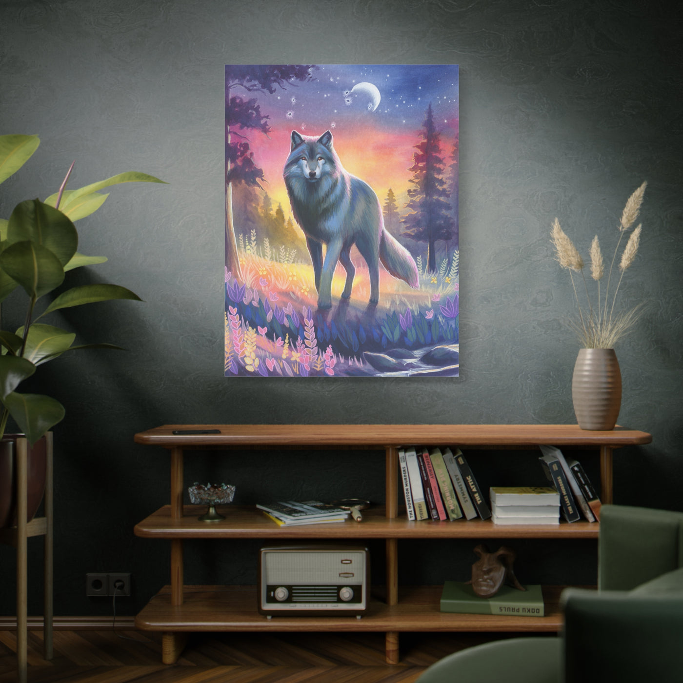 The Wolf Canvas Print